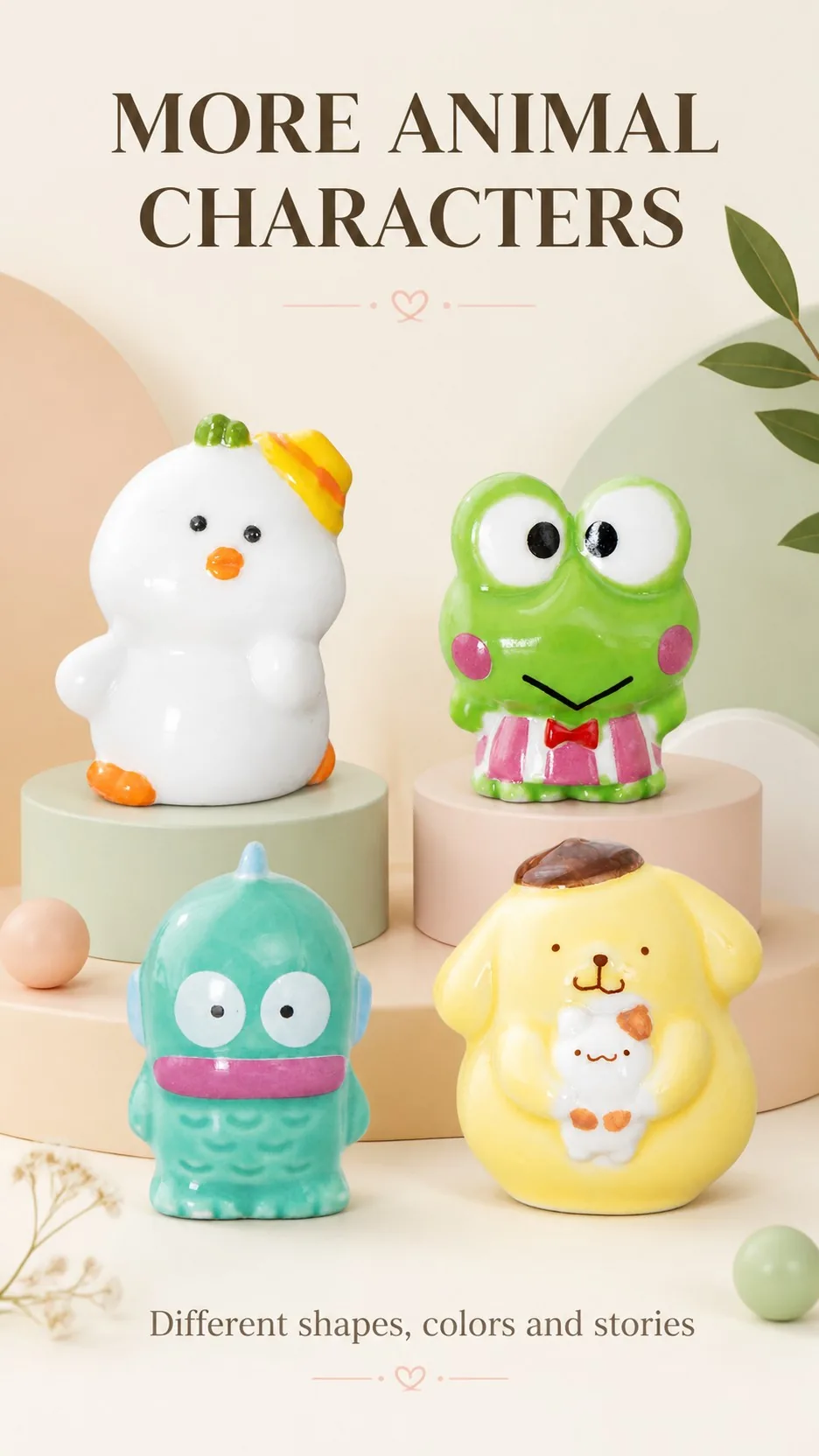 Jingdezhen Ceramic Animal Figurine Collection product detail 4