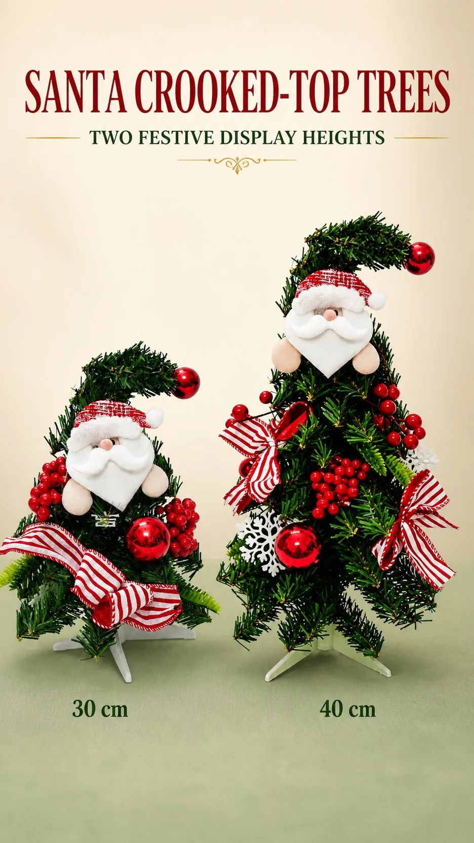 Nordic Gnome and Bent Christmas Tree Set product detail 1