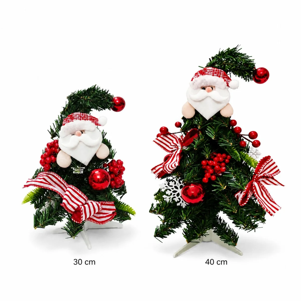 Nordic Gnome and Bent Christmas Tree Set