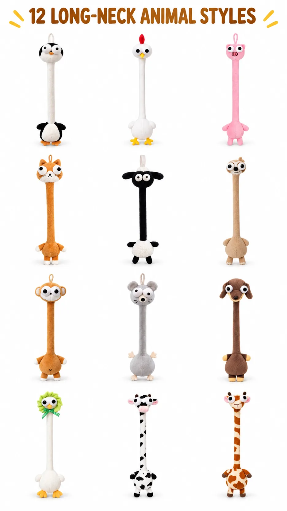The little iron egg is an evil, long-necked, hairy doll with an abstract toy toy bag. product detail 1