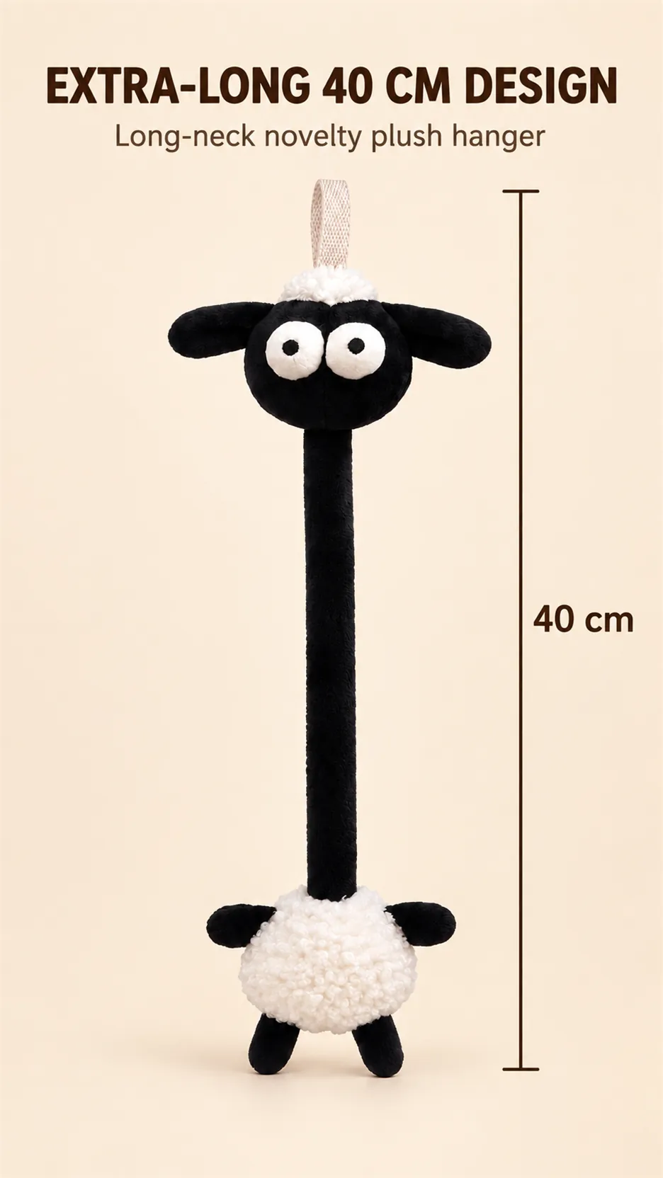 The little iron egg is an evil, long-necked, hairy doll with an abstract toy toy bag. product detail 4
