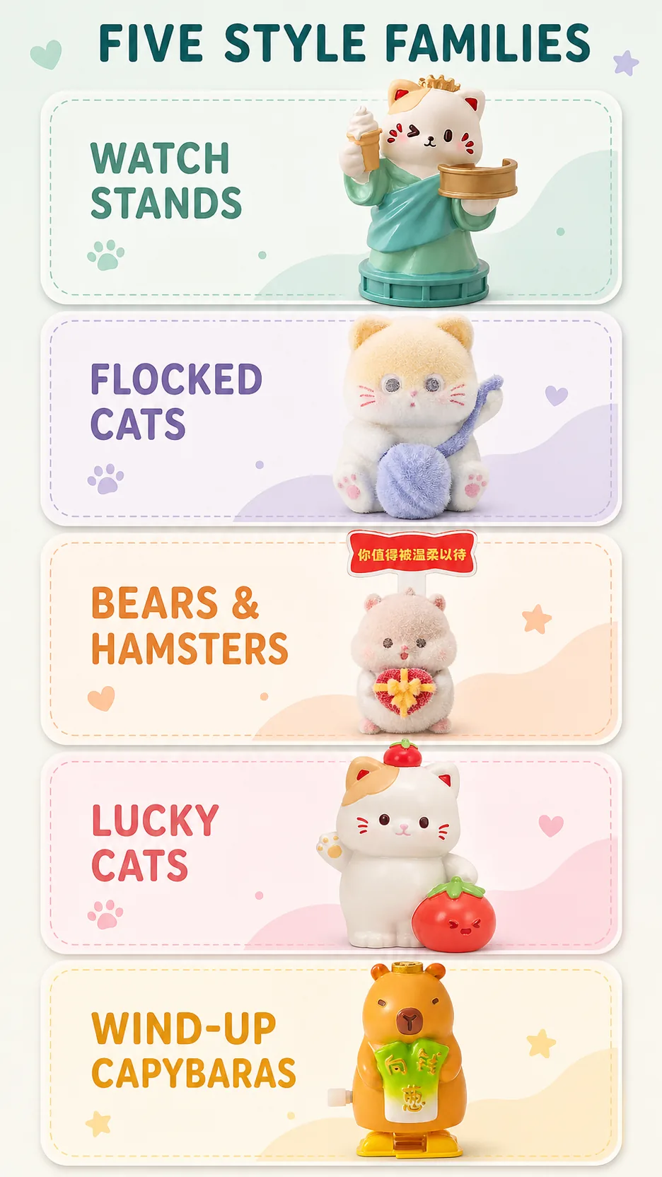 Cat Watch Stands and Character Figurines product detail 5