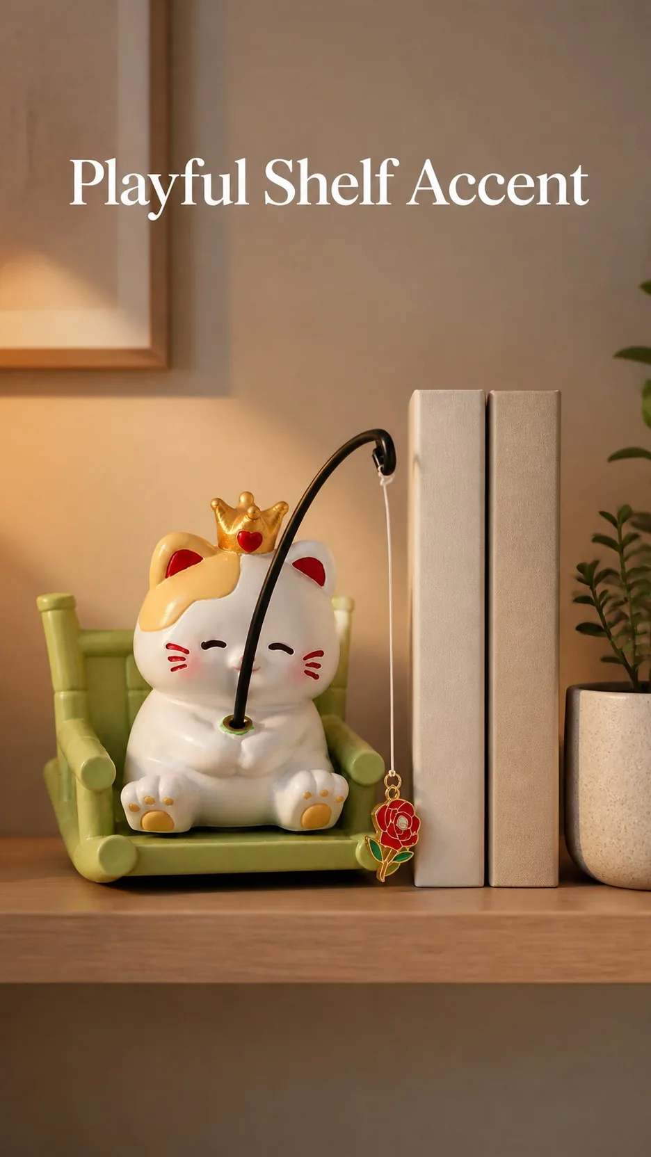 Fishing Cat Desk Figurines product detail 7