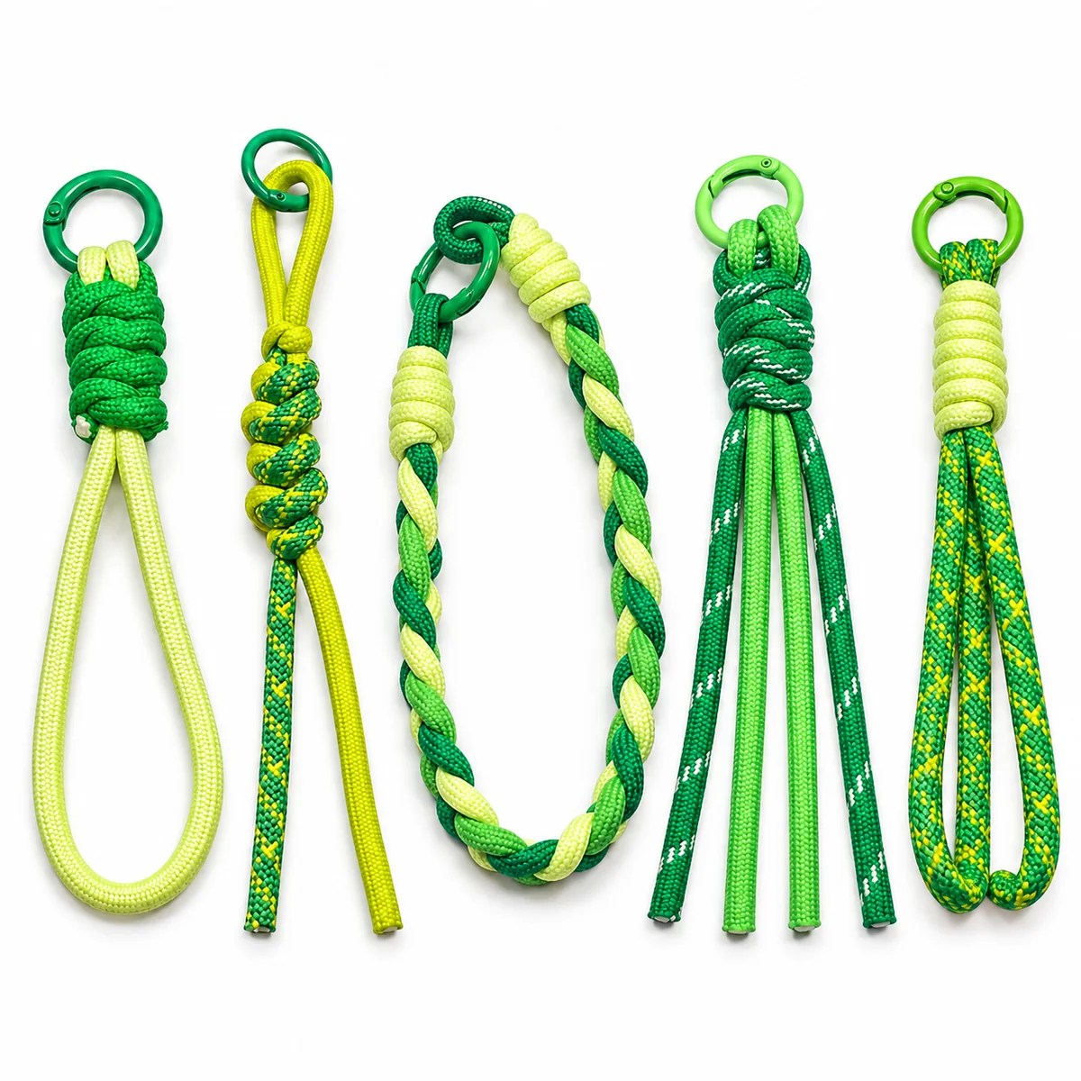 Dragon Boat Festival Dopamine Wrist Rope Keychain Braided Cord Bag Charm