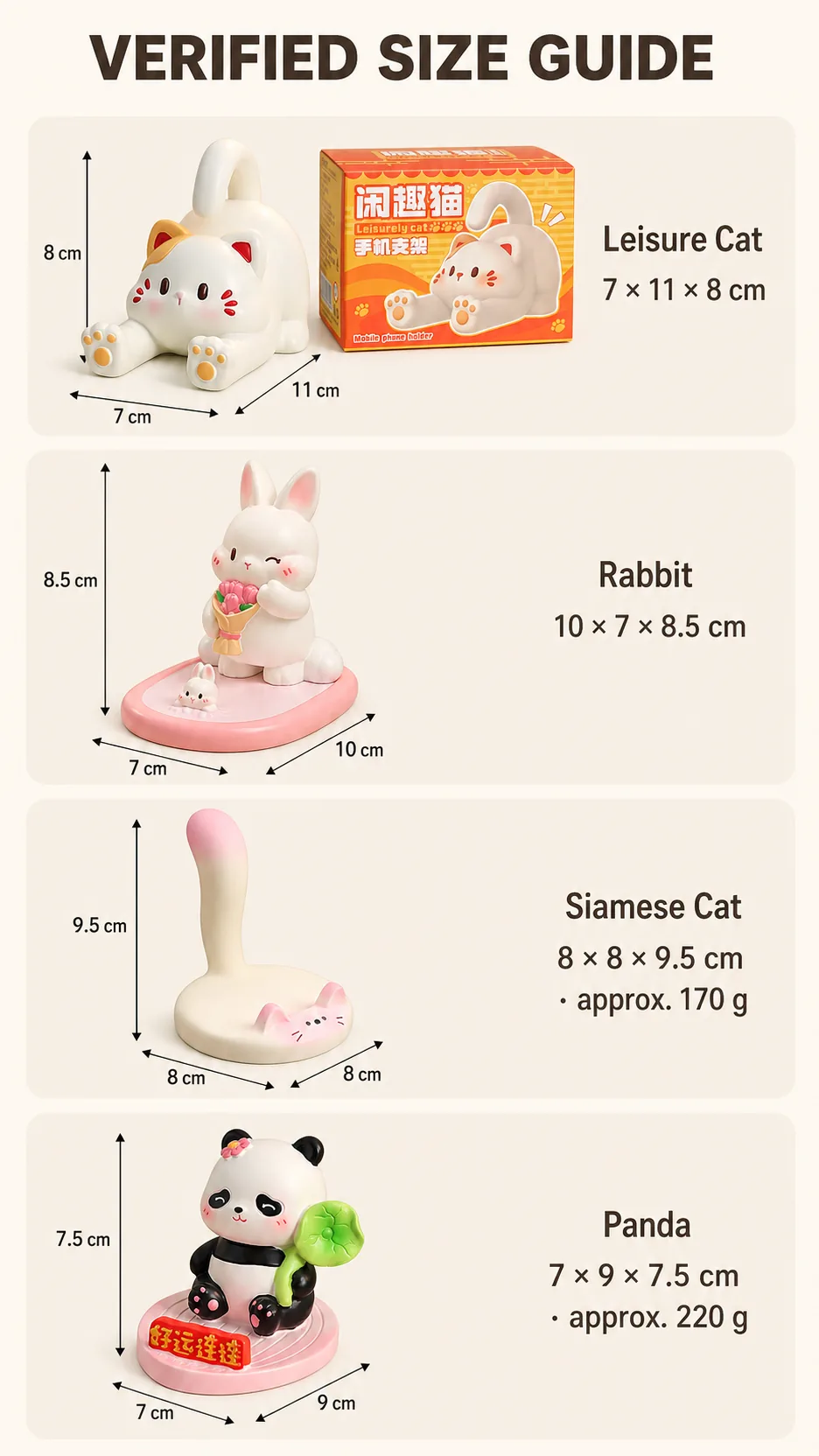 Cartoon Cat Phone and Tablet Stand product detail 4