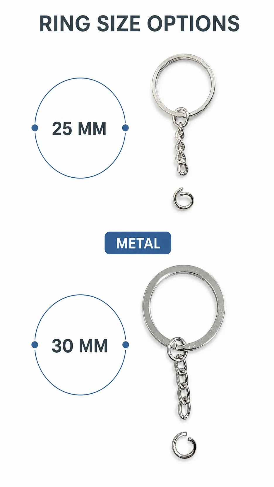 Lobster Clasp and Key Ring DIY Hardware Set product detail 4