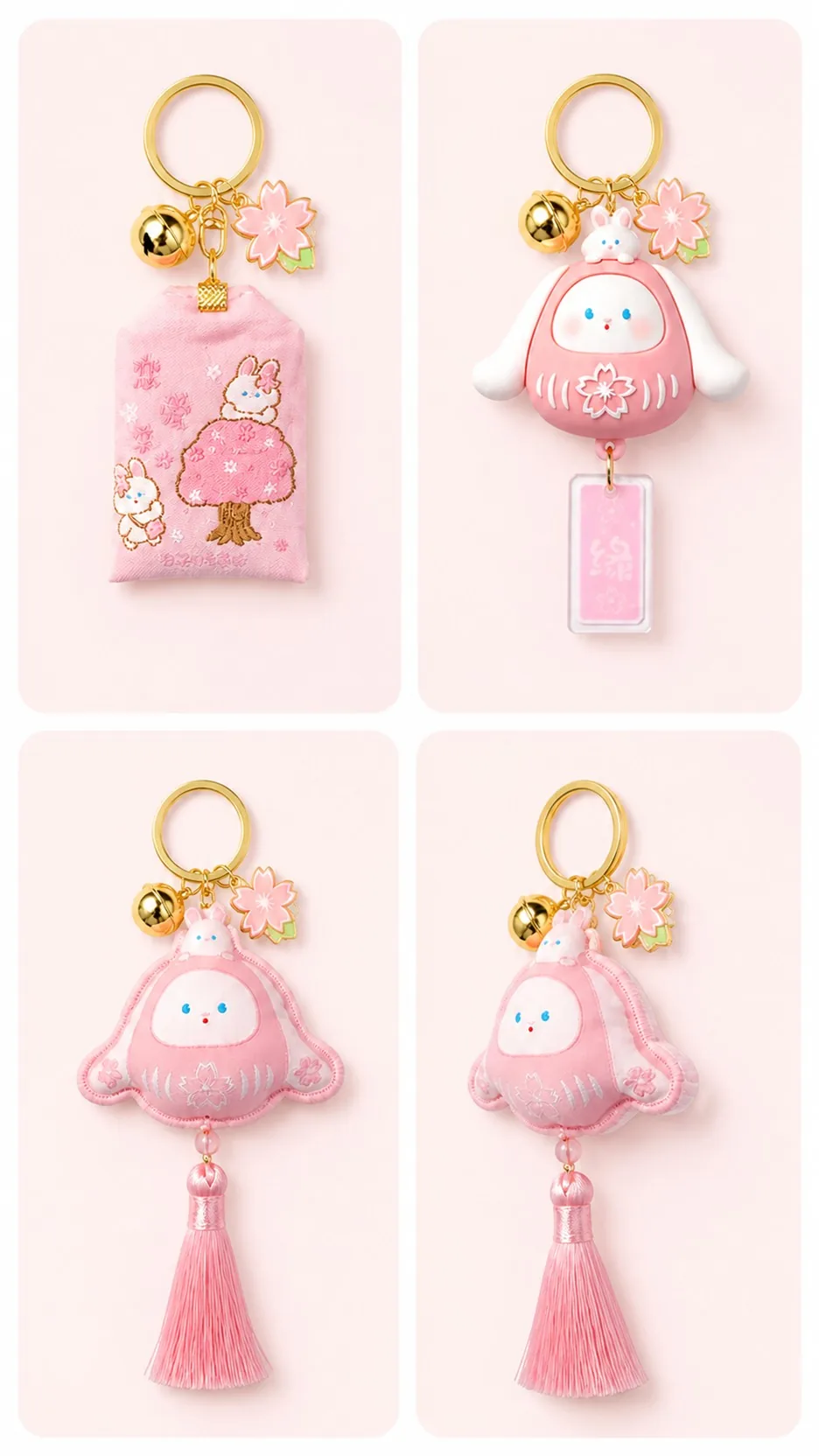 Sakura Rabbit Omamori Bag Charms product detail 5