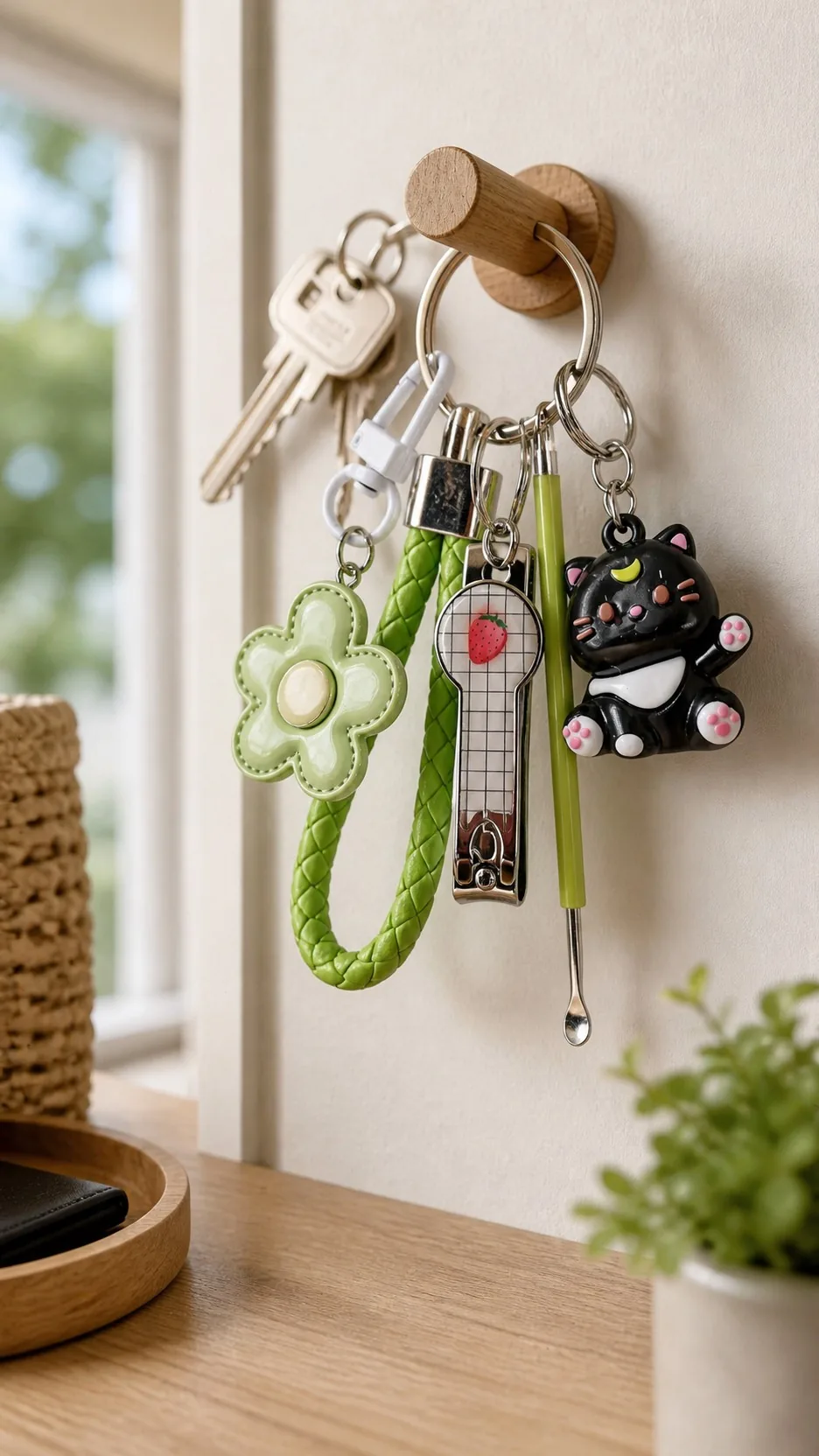 Colorful Flower Manicure Tool Bag Charm Set product detail 7