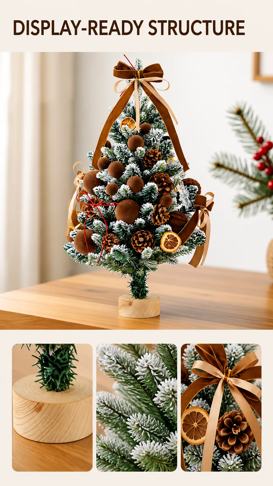 Decorated Tabletop Christmas Tree Sets product detail 3