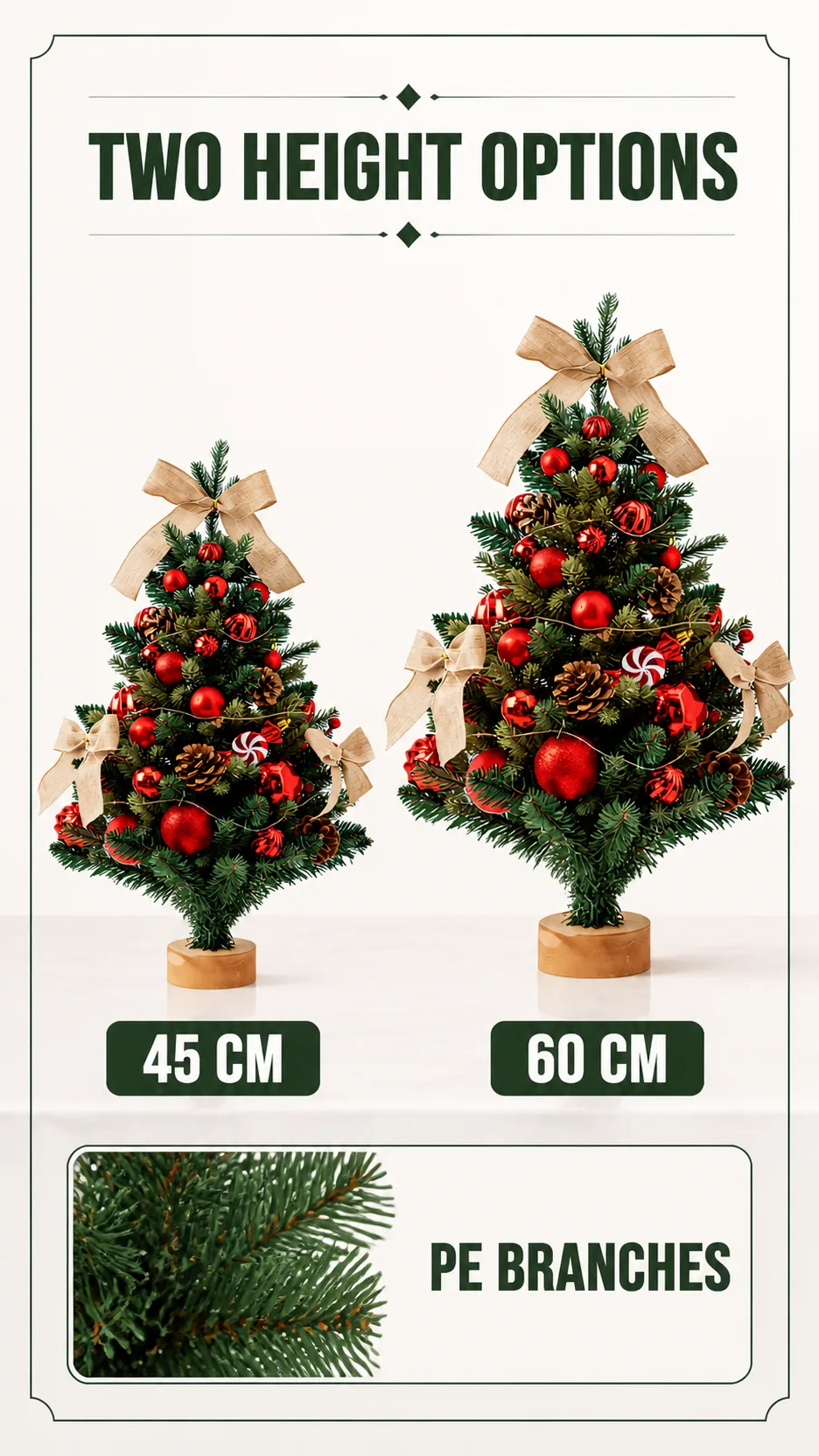 Decorated Tabletop Christmas Tree Sets product detail 4