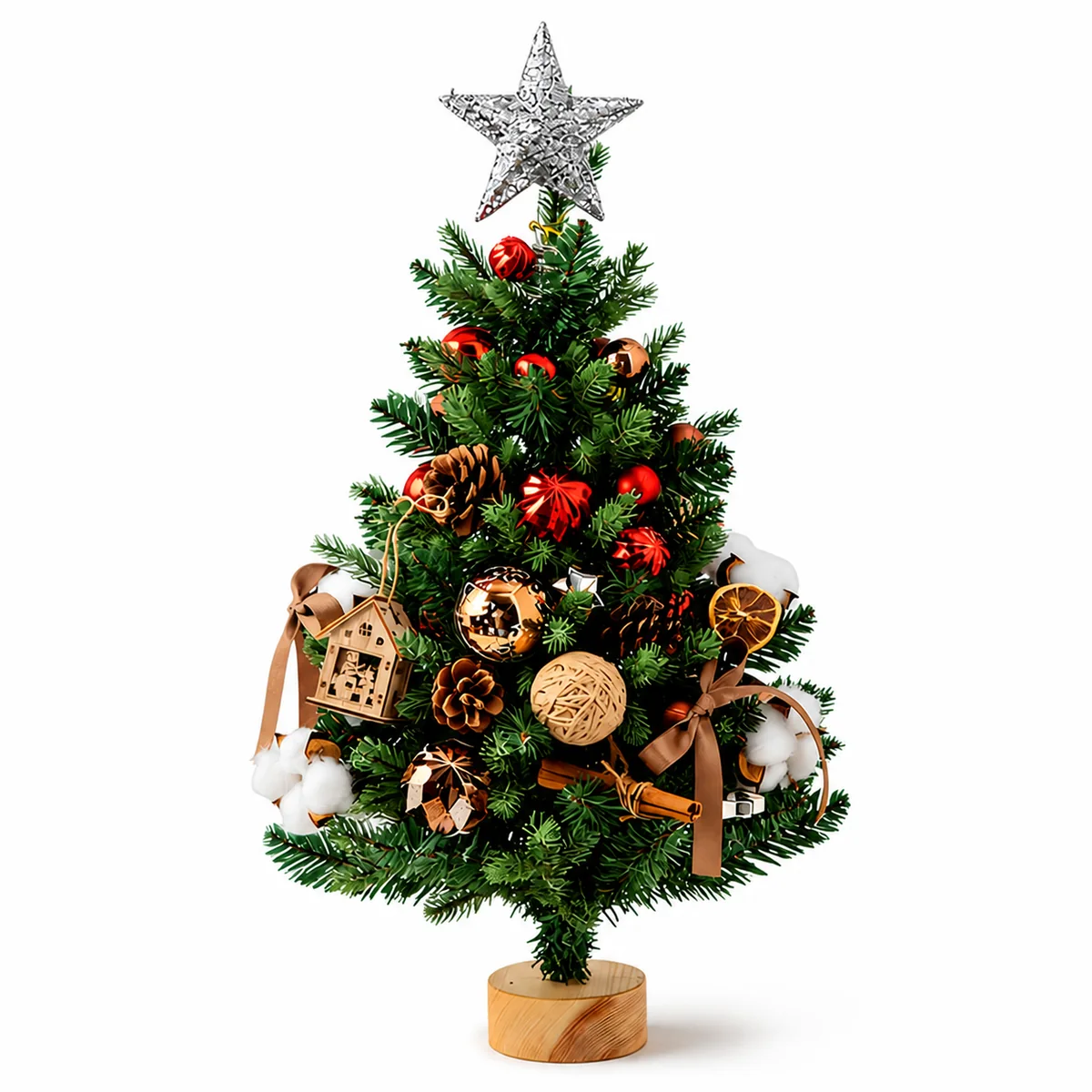 Decorated Tabletop Christmas Tree Sets