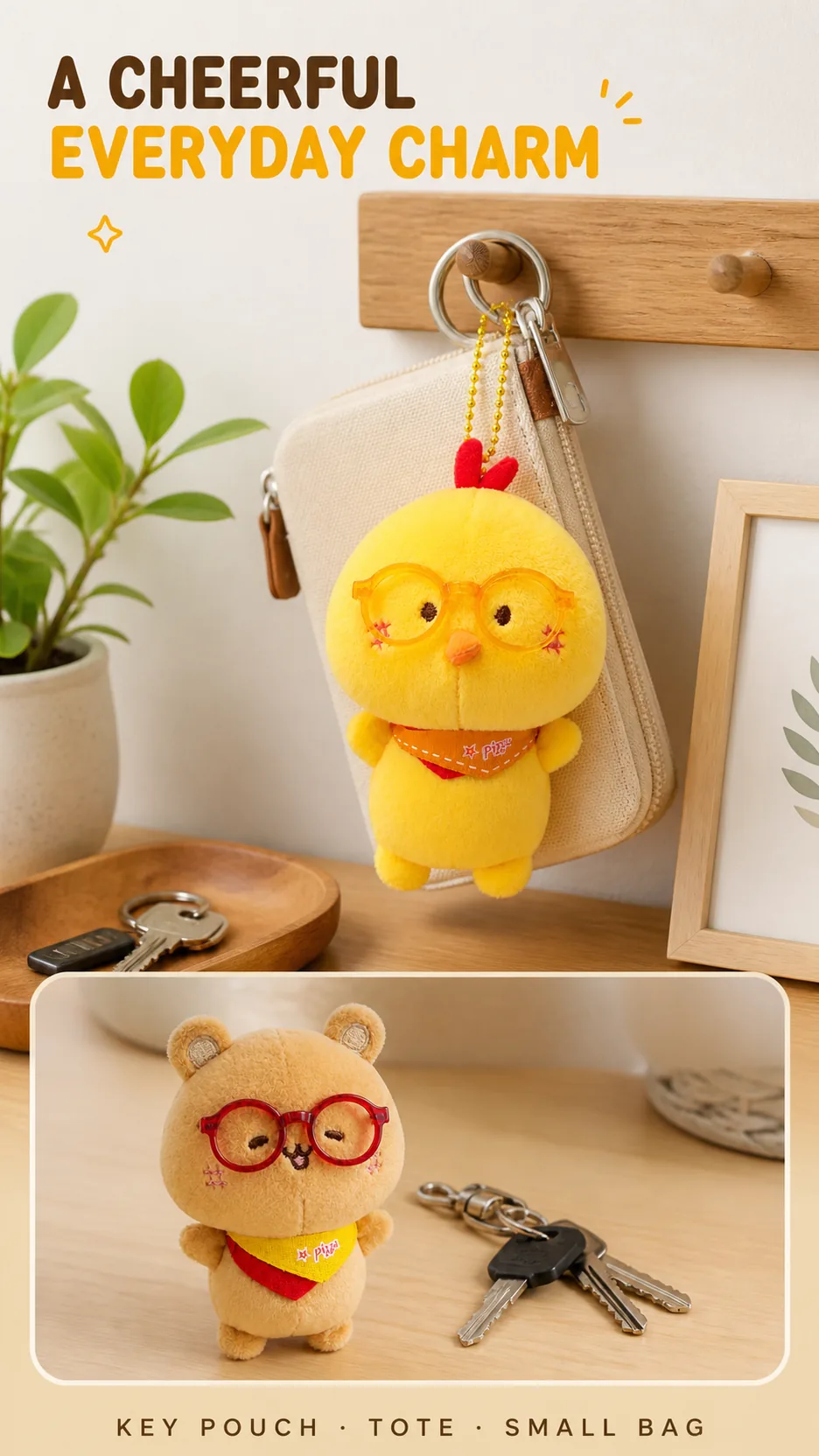 Plush Animal Keychains product detail 7