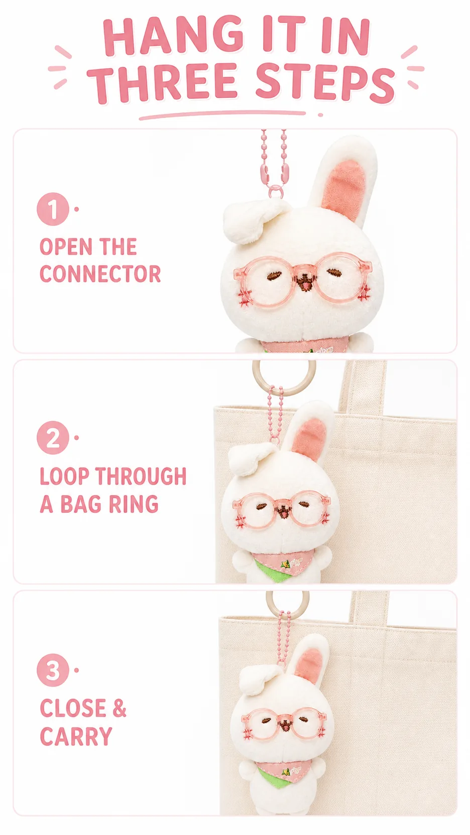 Plush Animal Keychains product detail 8