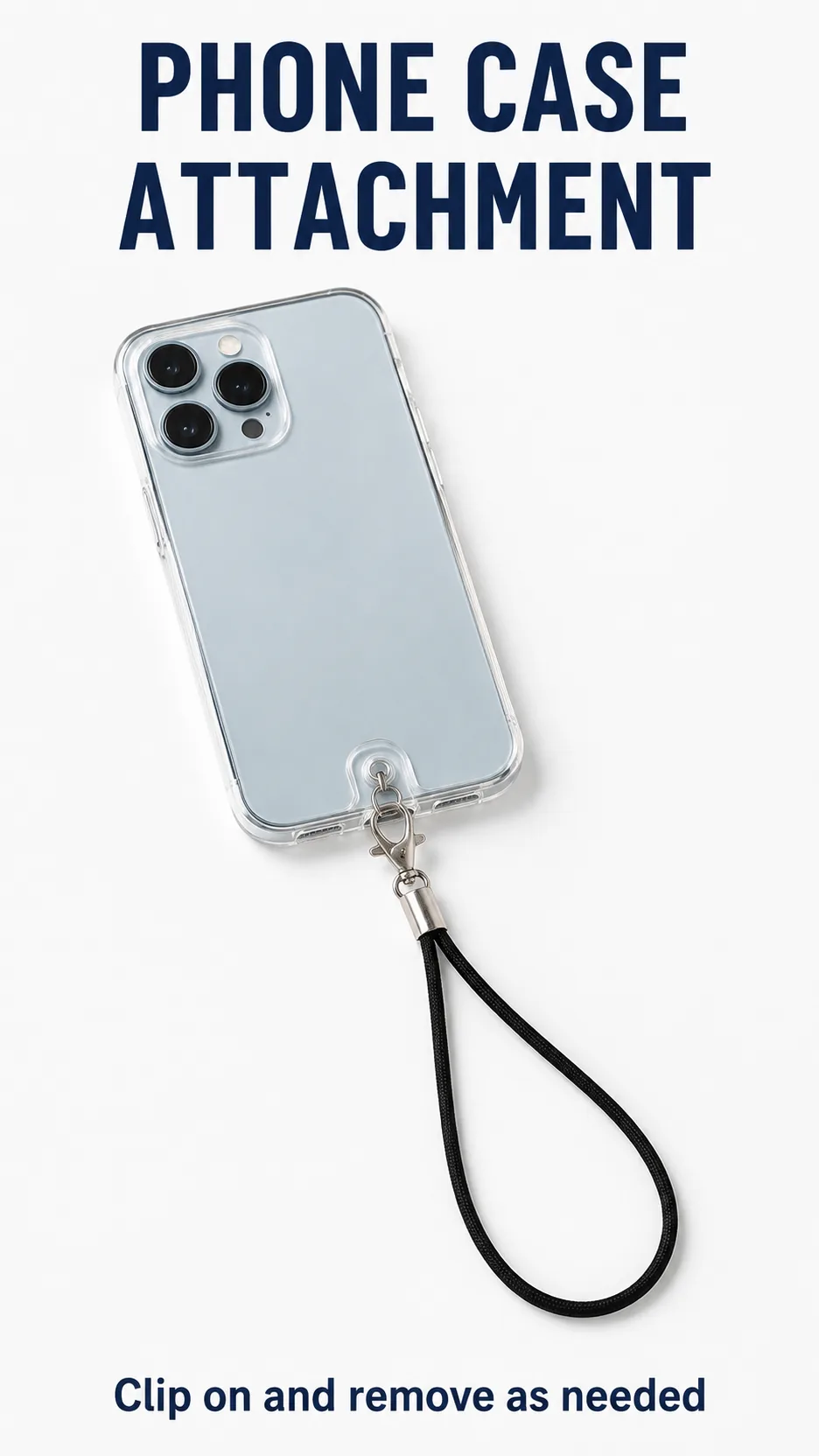 Wholesale DIY Braided Polyester Cord Phone Strap with Lobster Clasp and Metal End Cap product detail 6