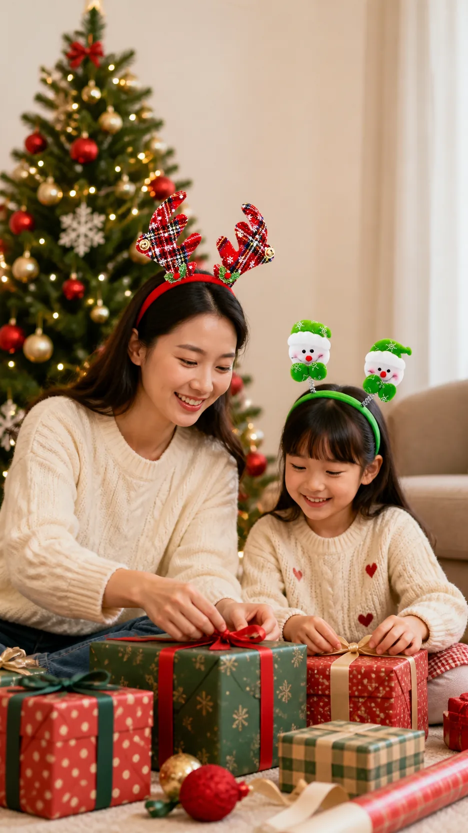 Reindeer Antler Christmas Headbands product detail 7