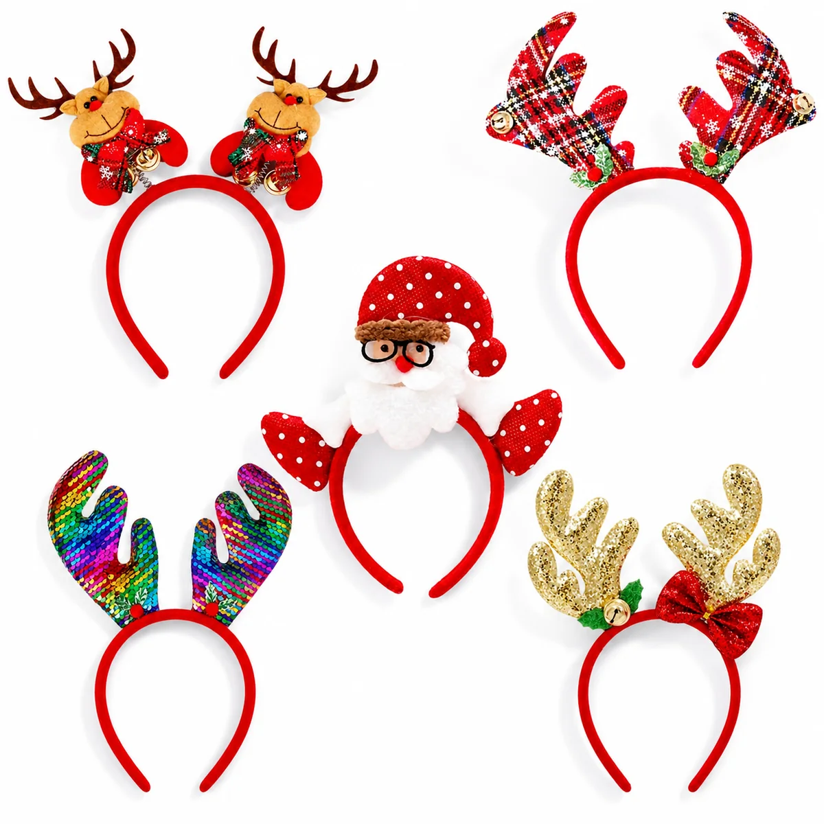 Reindeer Antler Christmas Headbands