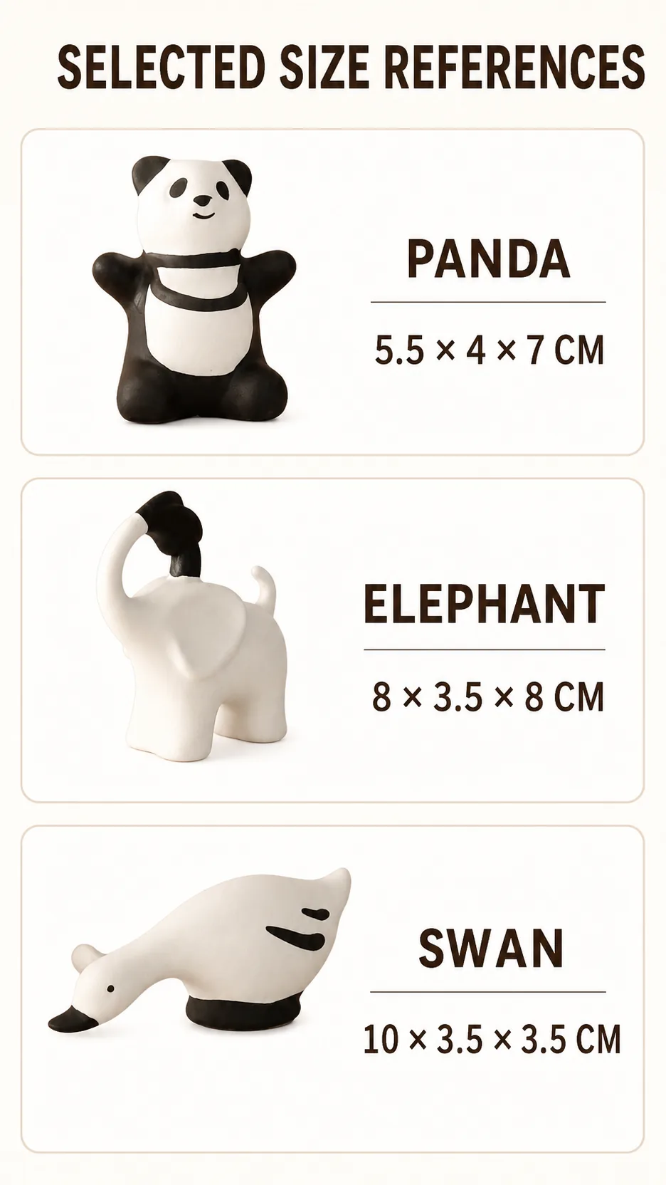 Minimalist Ceramic Animal Figurine Collection product detail 4