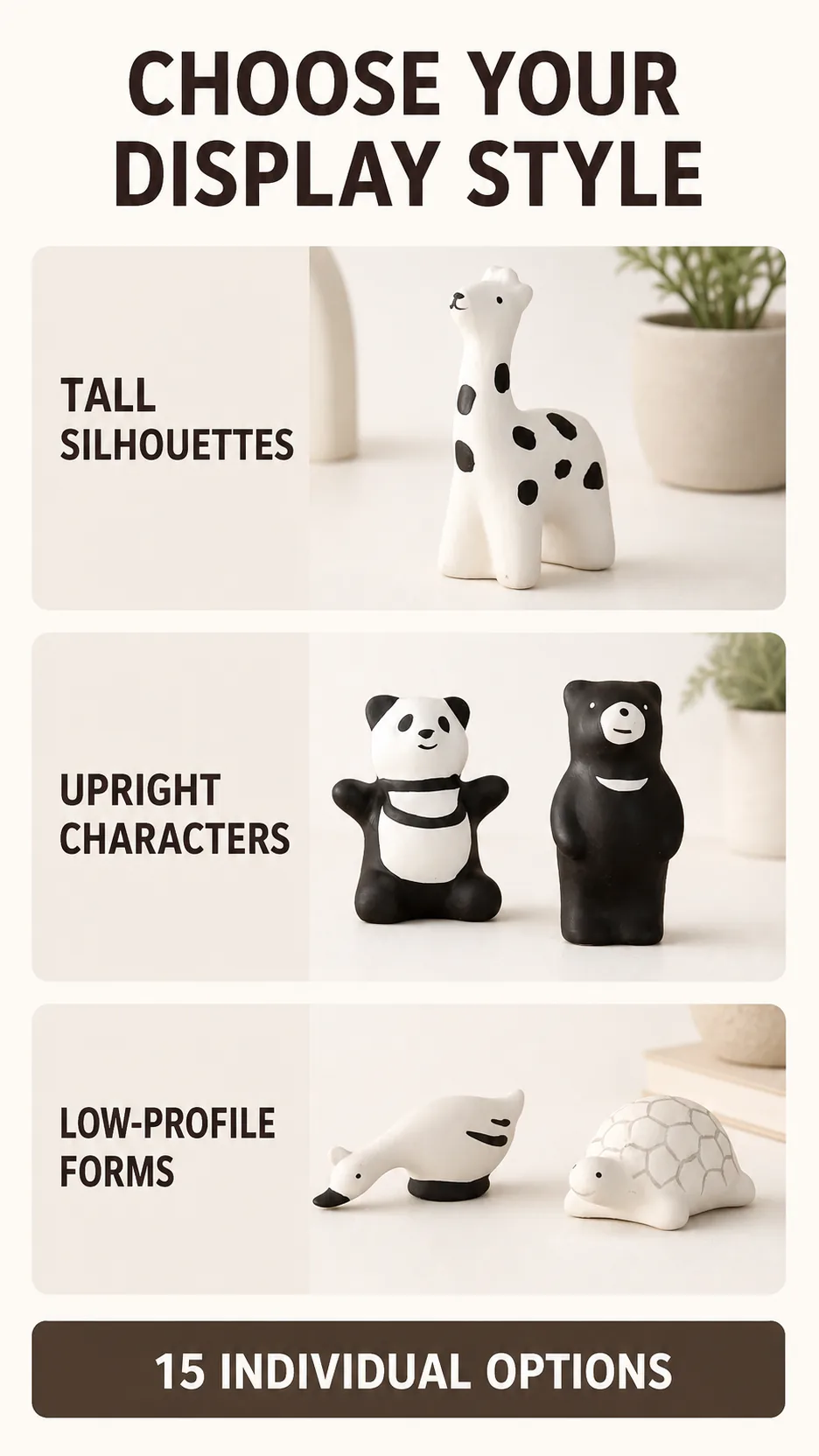 Minimalist Ceramic Animal Figurine Collection product detail 8