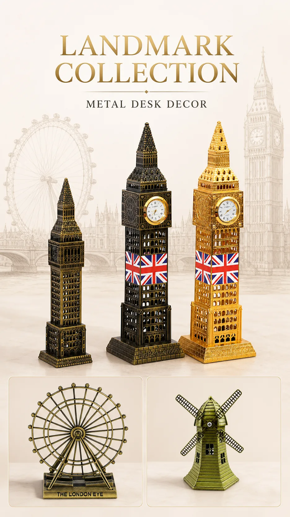 Big Ben Metal Souvenir Models product detail 1