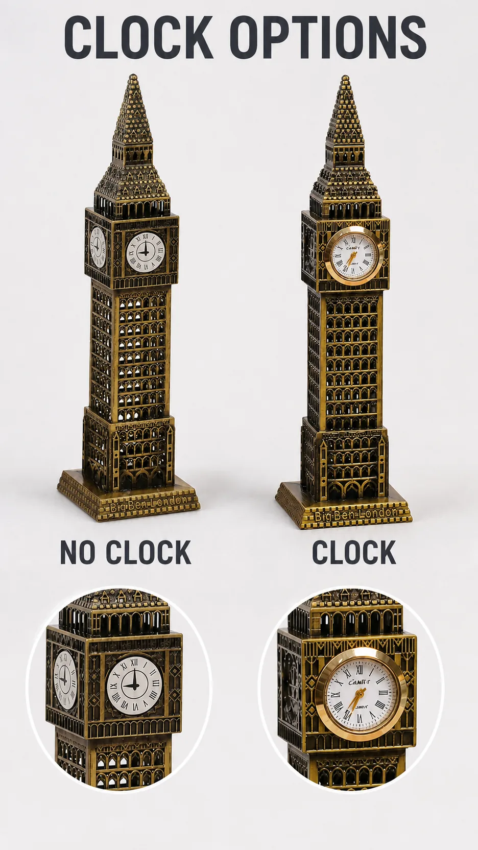 Big Ben Metal Souvenir Models product detail 3