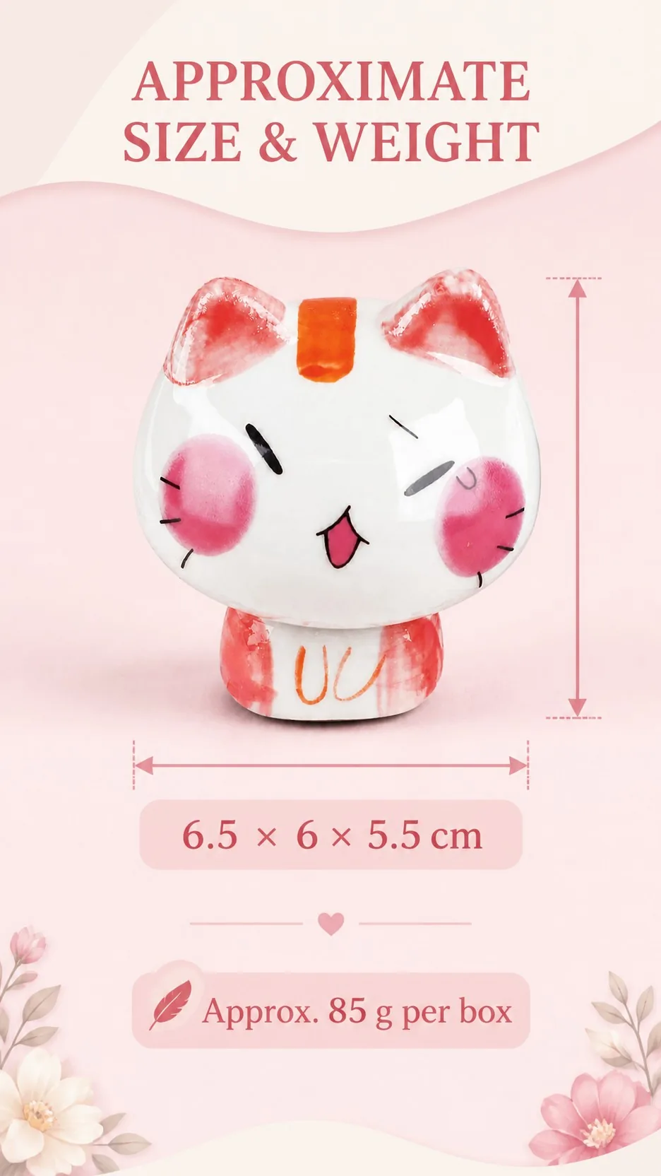 Mini Ceramic Cat Figurines product detail 4