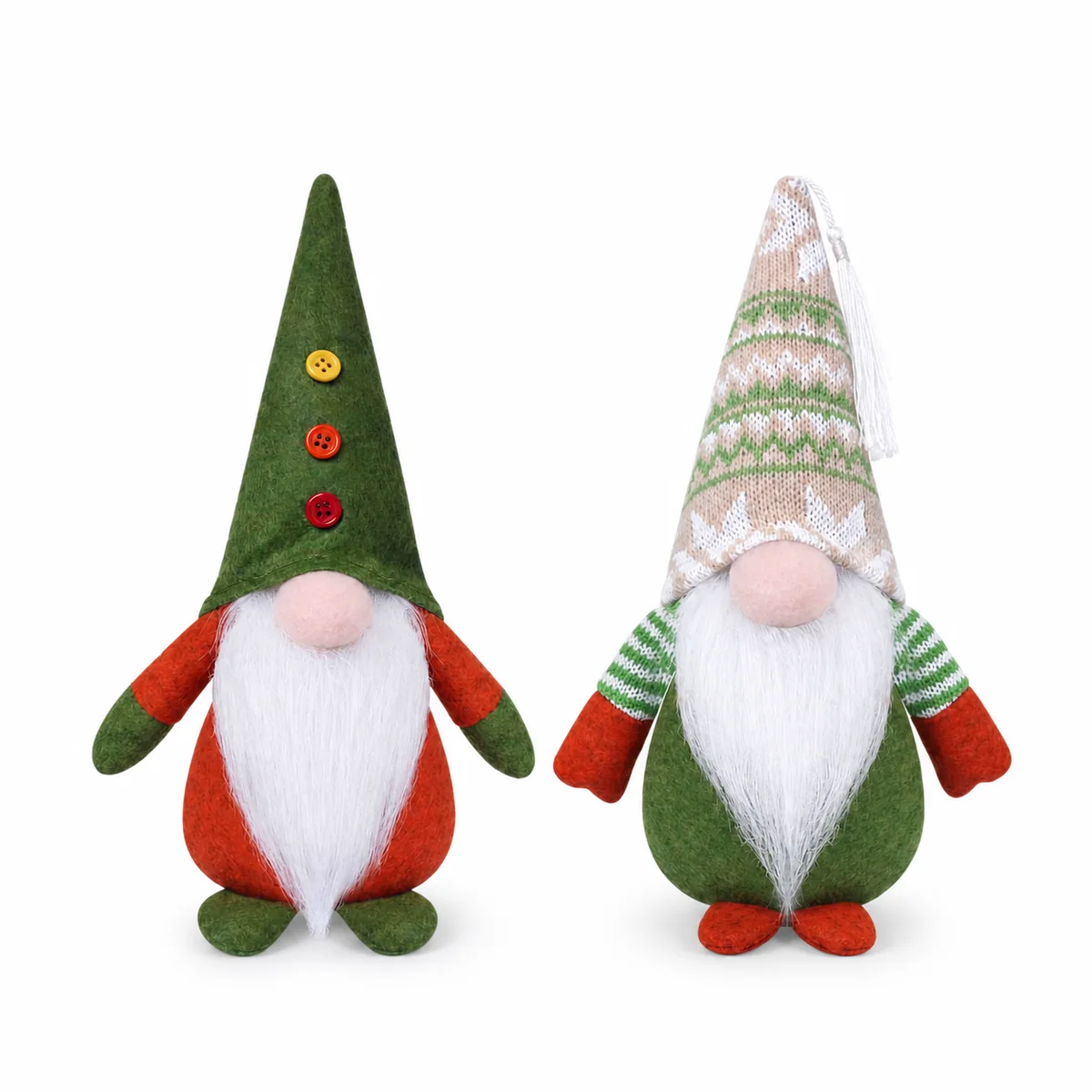 Nordic Christmas Gnome Figurines