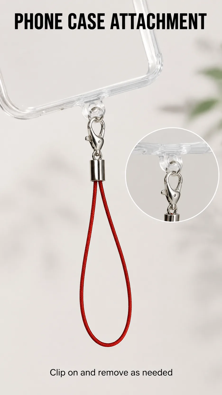 100pcs Wholesale DIY Braided Polyester Phone Lanyard Cord with Lobster Clasp and Metal End Cap product detail 6