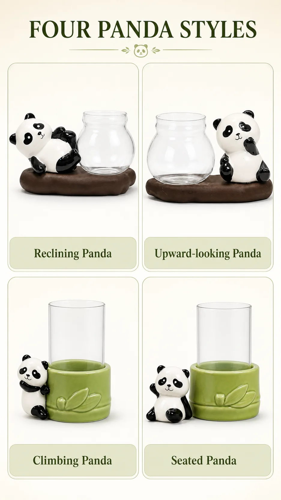 Ceramic Rabbit Hydroponic Vases product detail 6