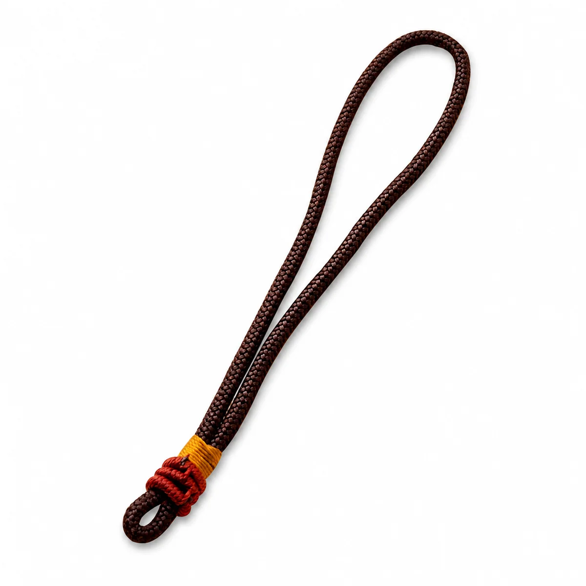 Hand-Braided Nylon Loop Cord with Wrapped Knot for Jade Pendants and Sachets