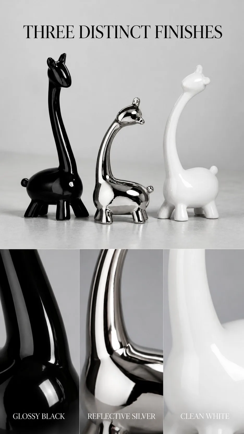 Modern Ceramic Animal Home Decor Collection product detail 2