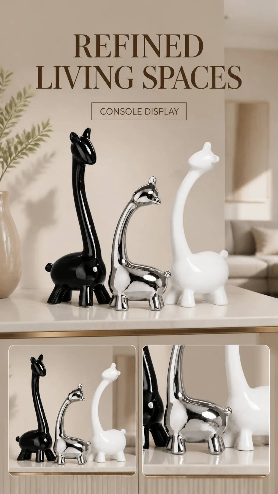 Modern Ceramic Animal Home Decor Collection product detail 6