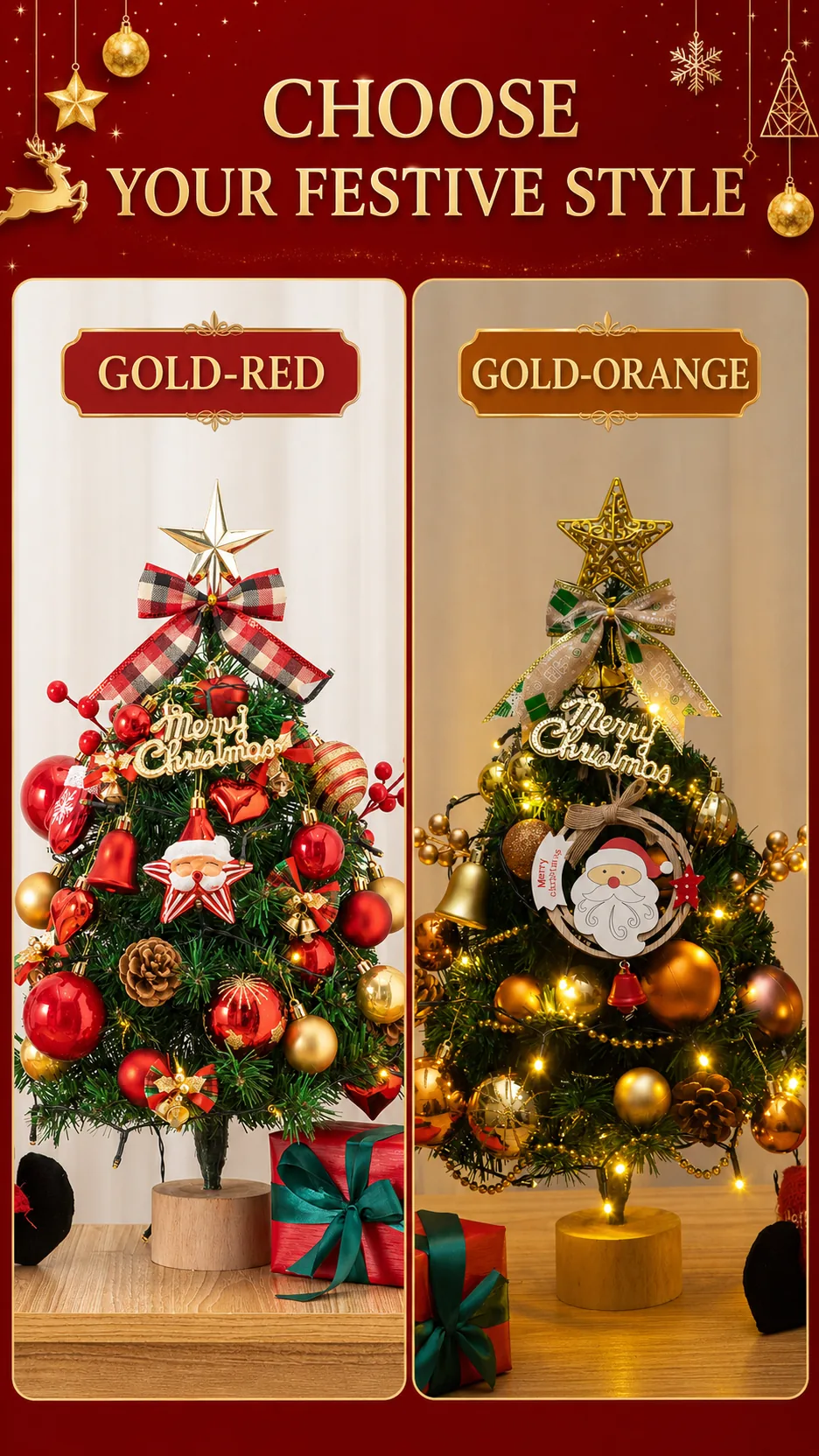 Decorated DIY Mini Christmas Trees product detail 5