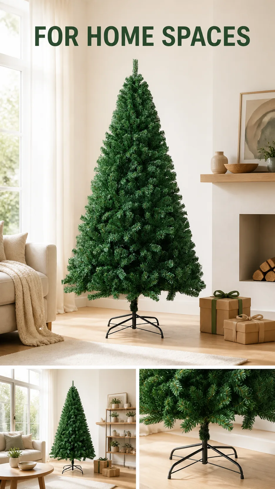 Green PVC Christmas Trees product detail 6