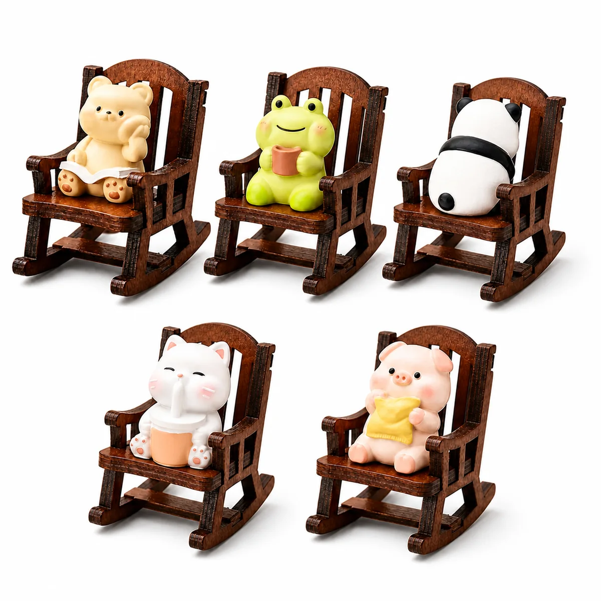 Cute Animal Desk Figurines
