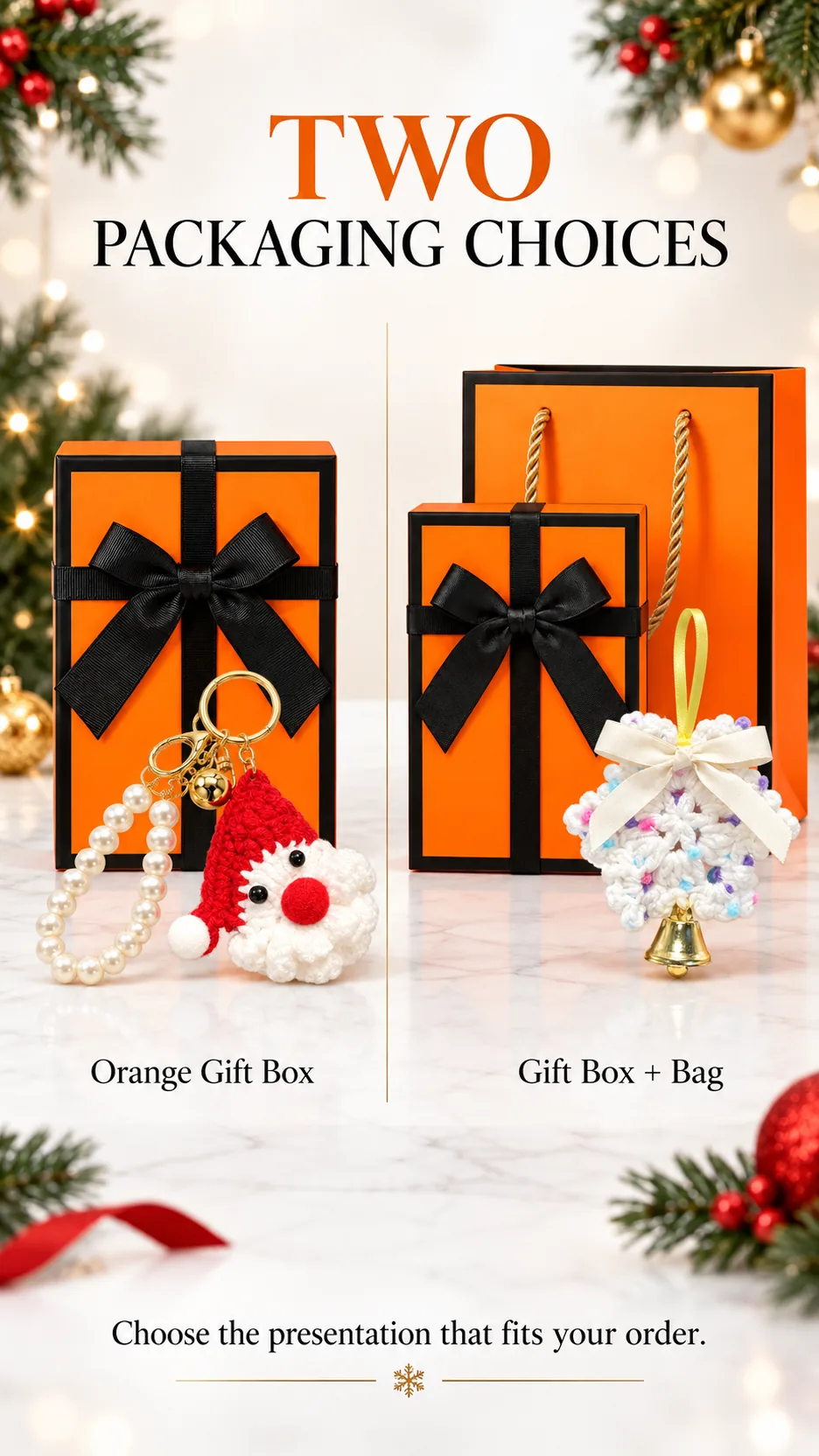 Christmas Snowflake and Bell Hanging Ornaments for Doors and Cars product detail 8