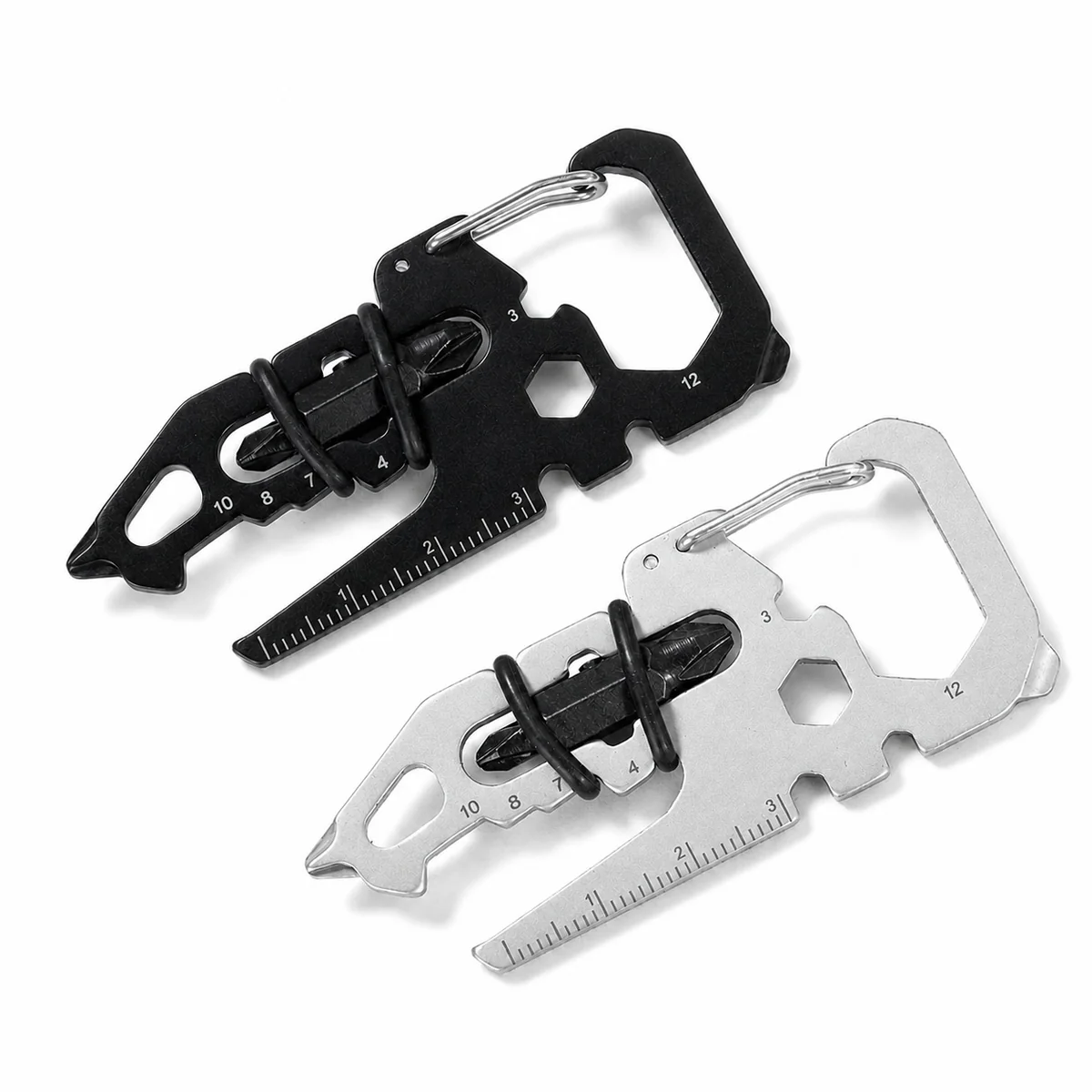16-in-1 Stainless Steel EDC Tool Card