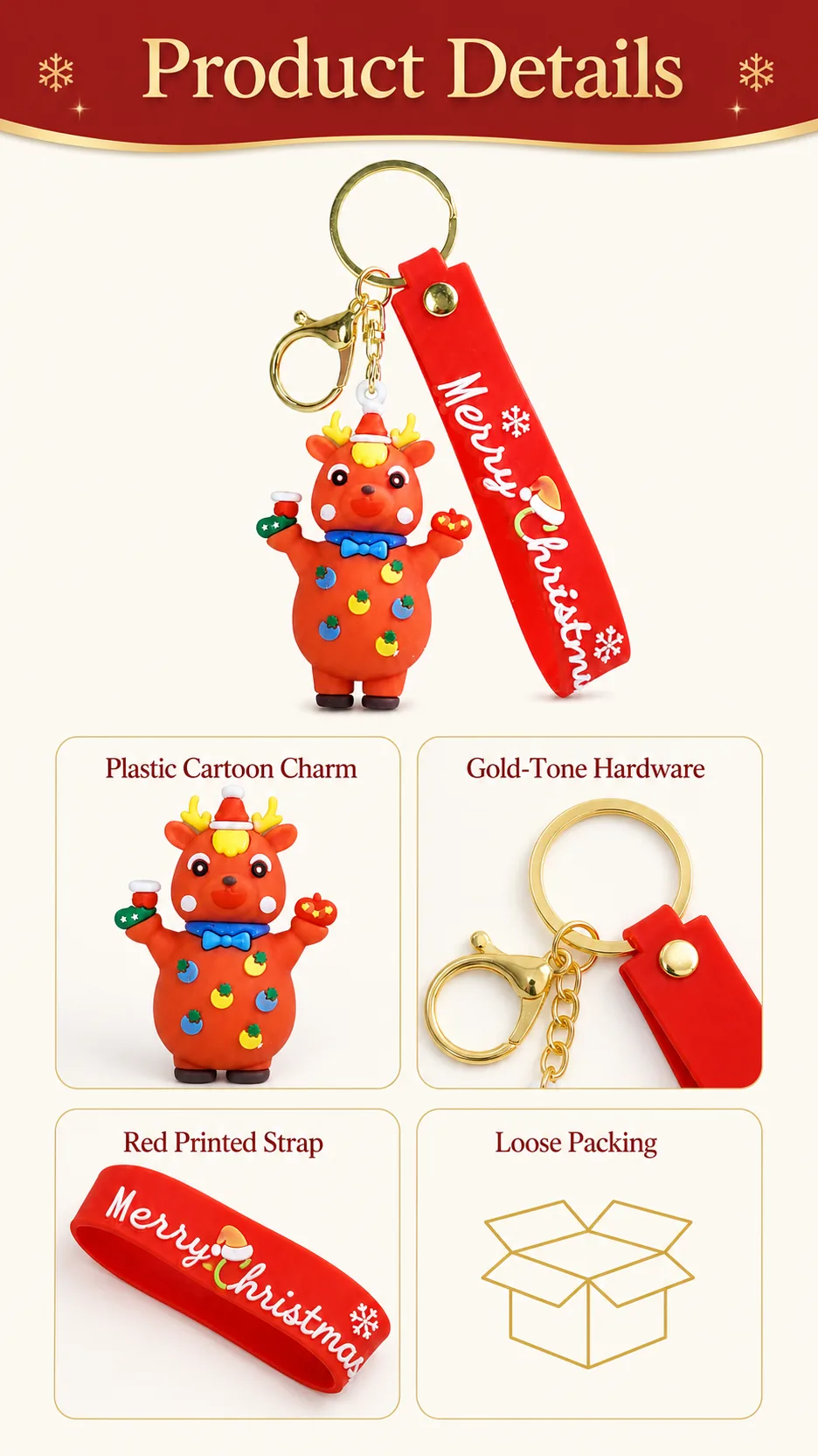 Christmas Character Keychain Collection product detail 4