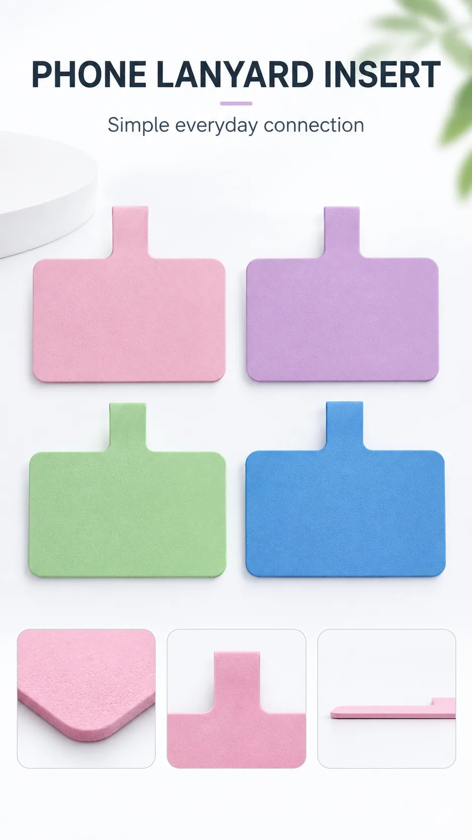 Universal Fabric Phone Tether Tabs for Cases and Lanyards product detail 1