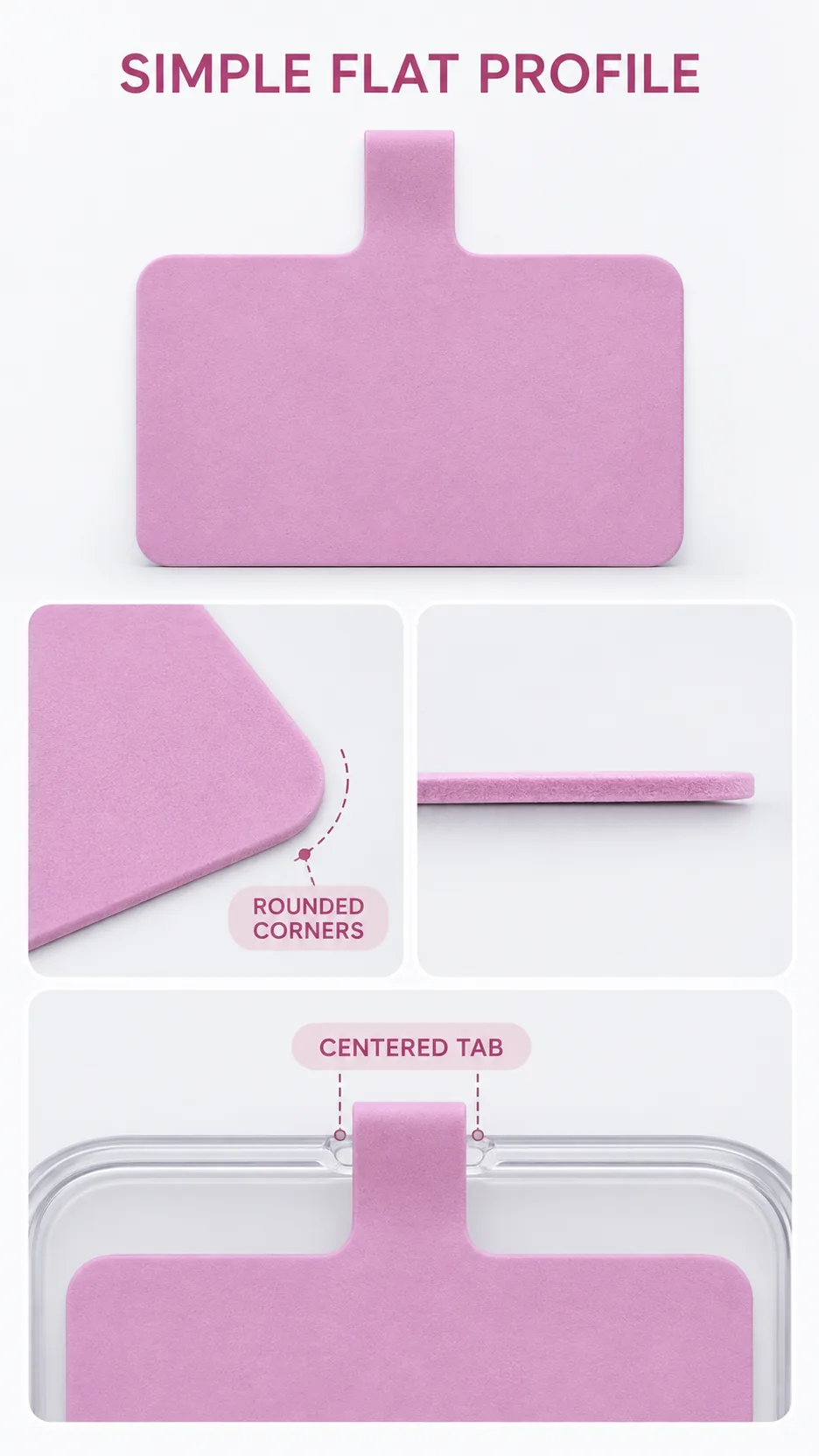 Universal Fabric Phone Tether Tabs for Cases and Lanyards product detail 4