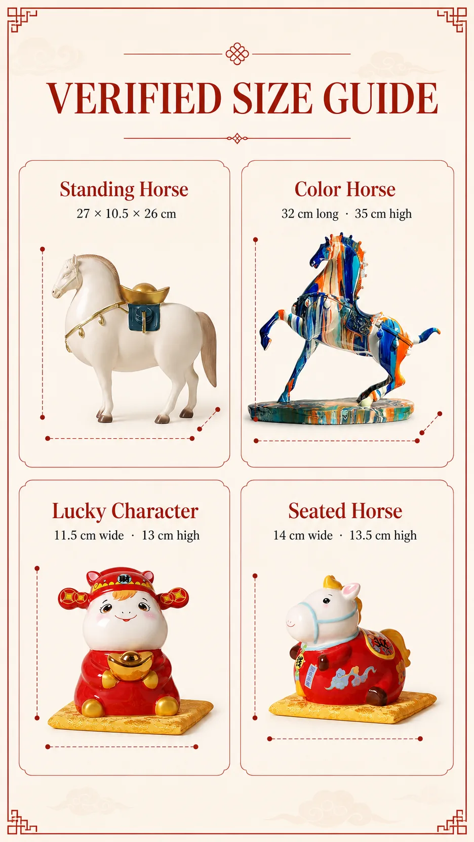 Handcrafted Ceramic Tang Horse Figurines product detail 4