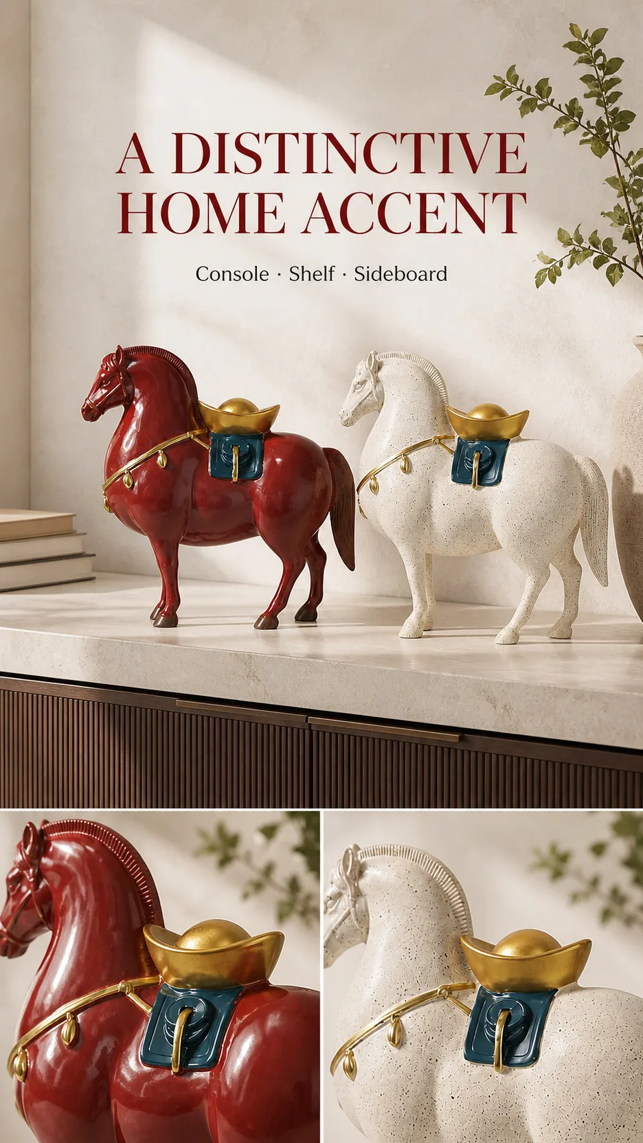 Handcrafted Ceramic Tang Horse Figurines product detail 6