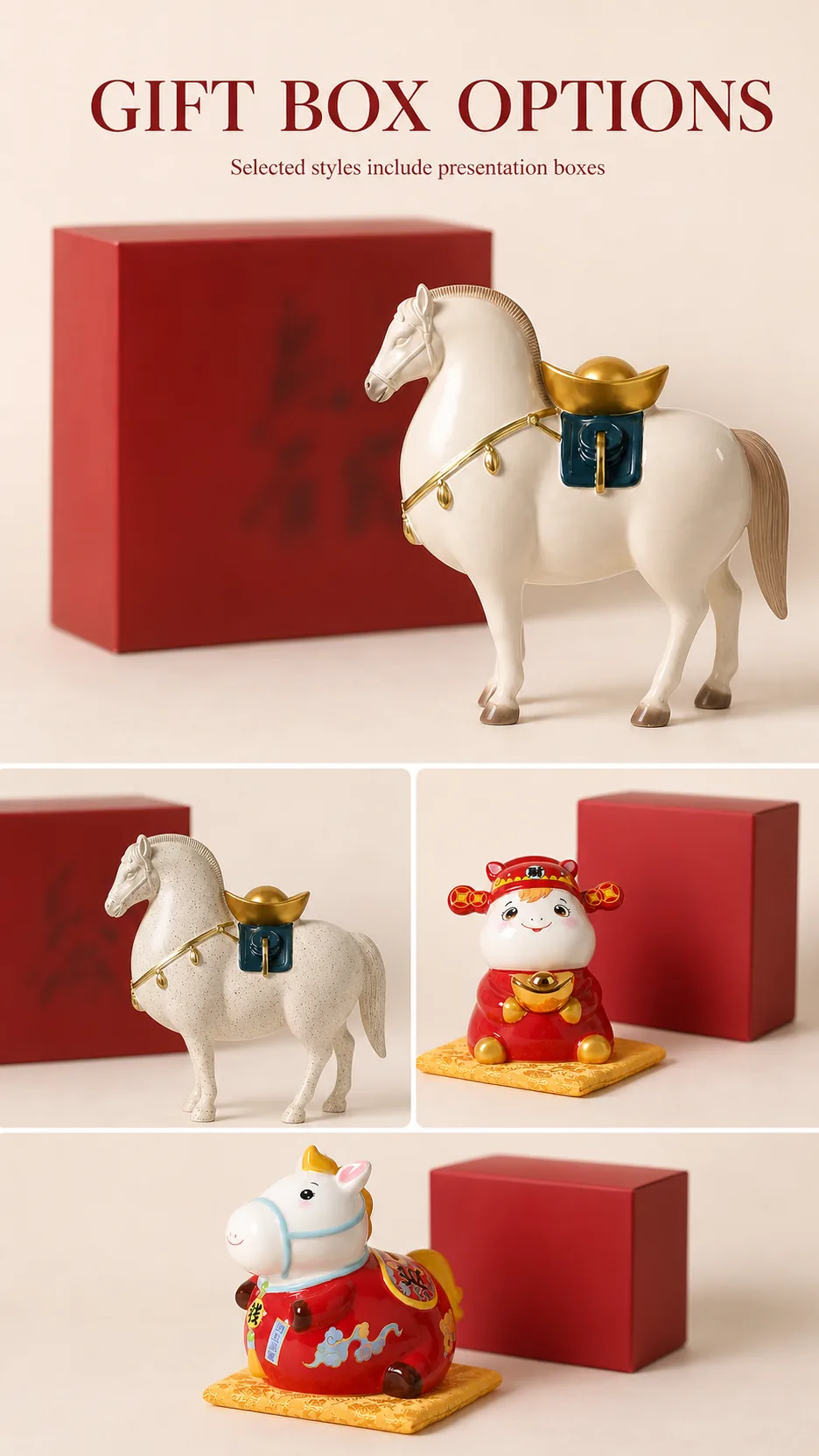 Handcrafted Ceramic Tang Horse Figurines product detail 8