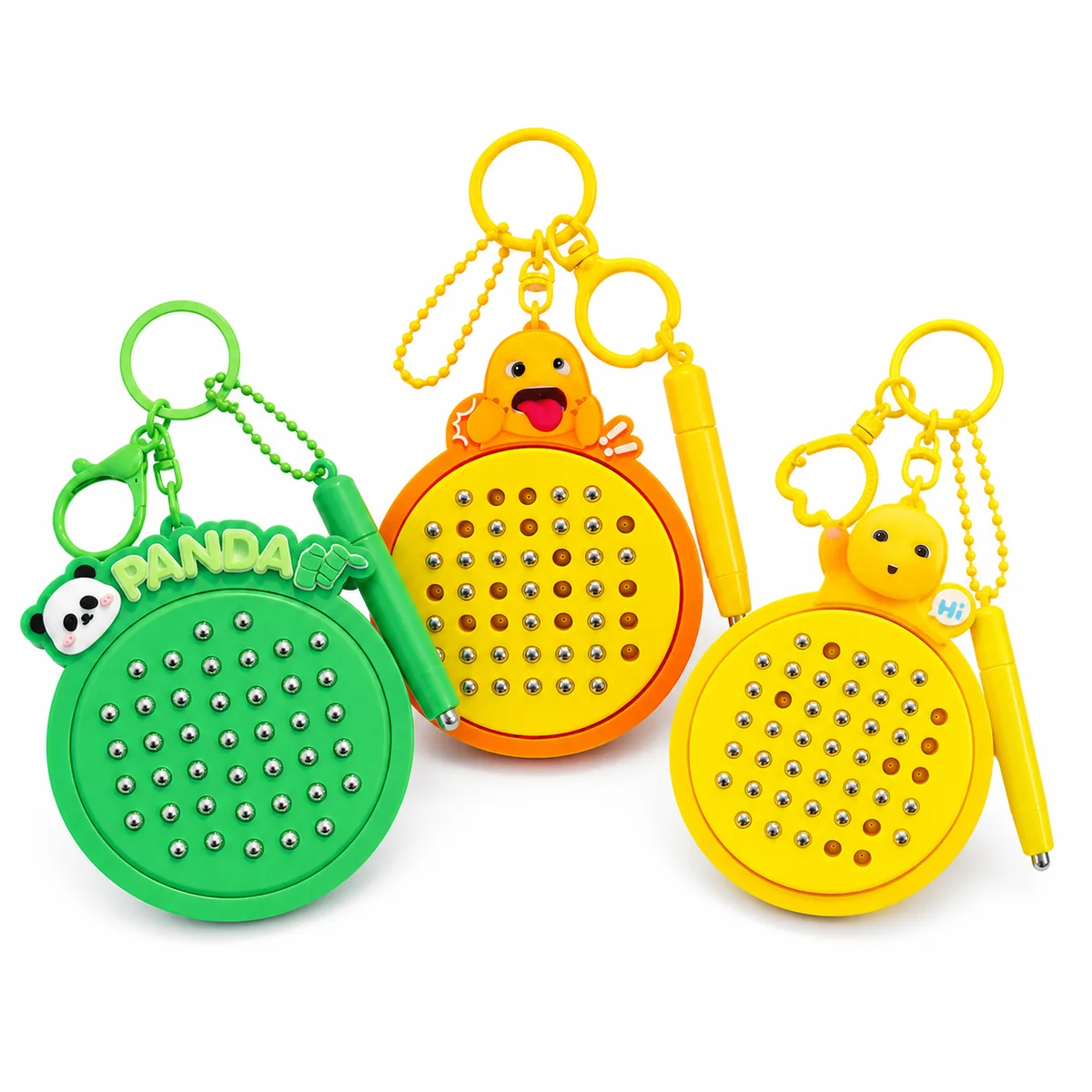 Magnetic Bead Maze Panda Keychains