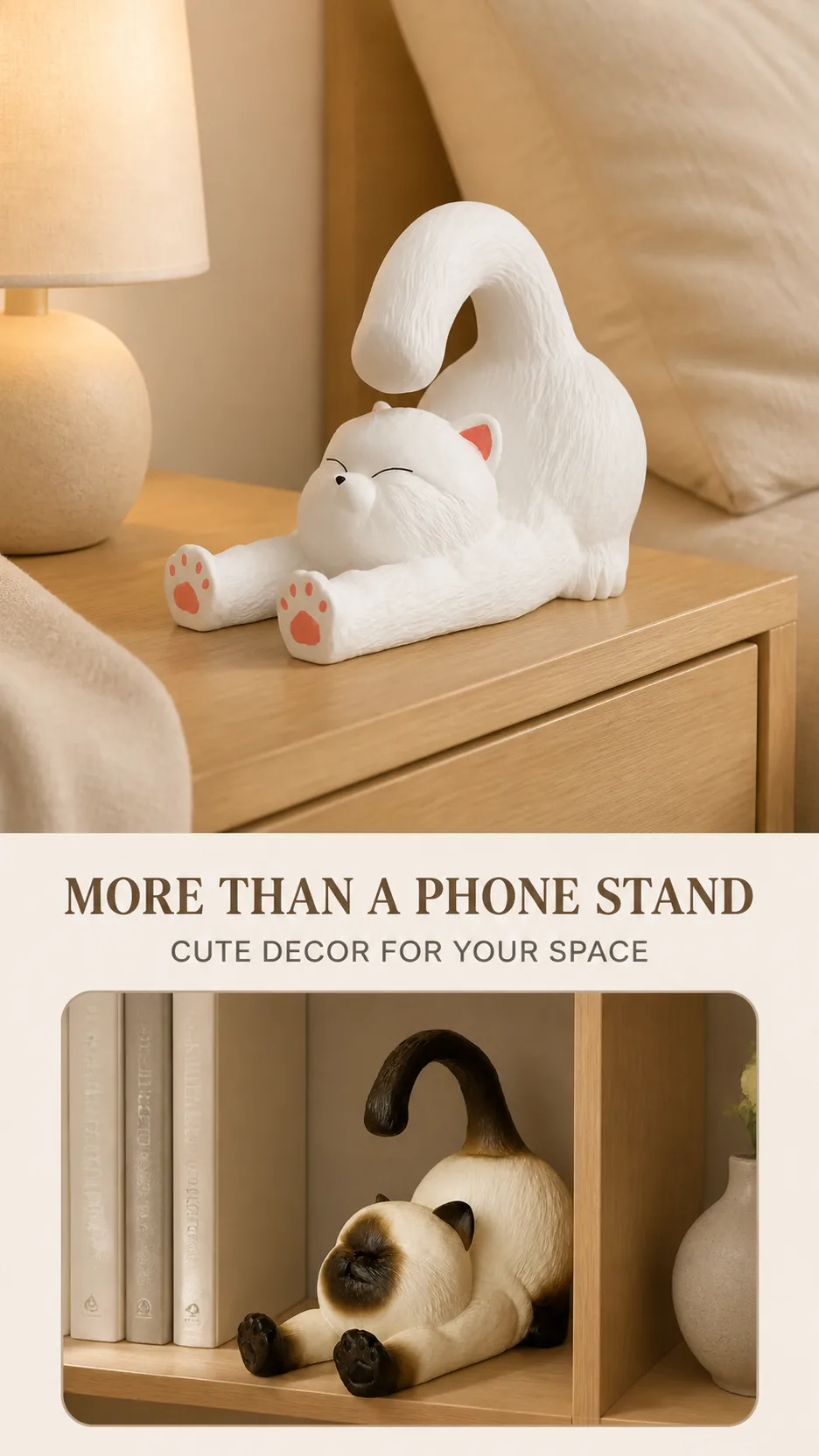 Siamese Cat Phone and Tablet Stand product detail 7