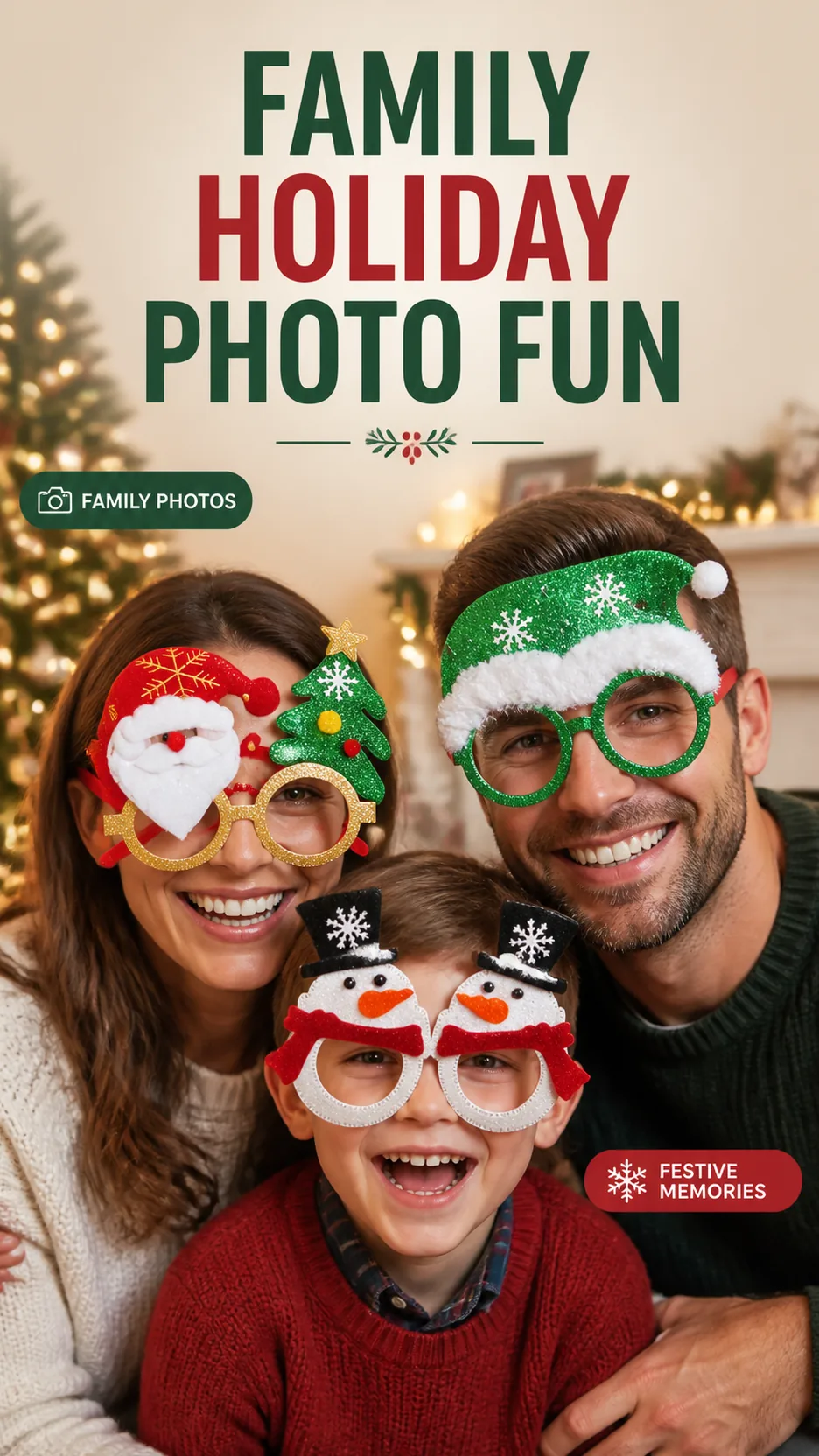 Christmas Party Novelty Glasses product detail 7