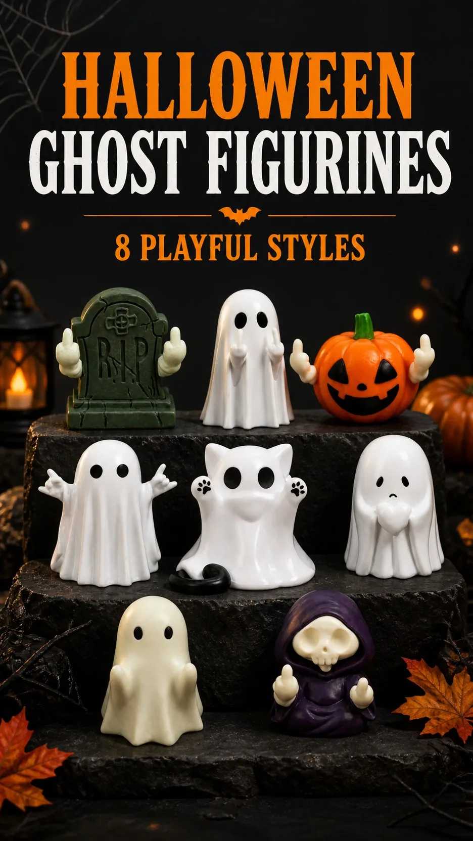 Funny Ghost Figurine Collection product detail 1