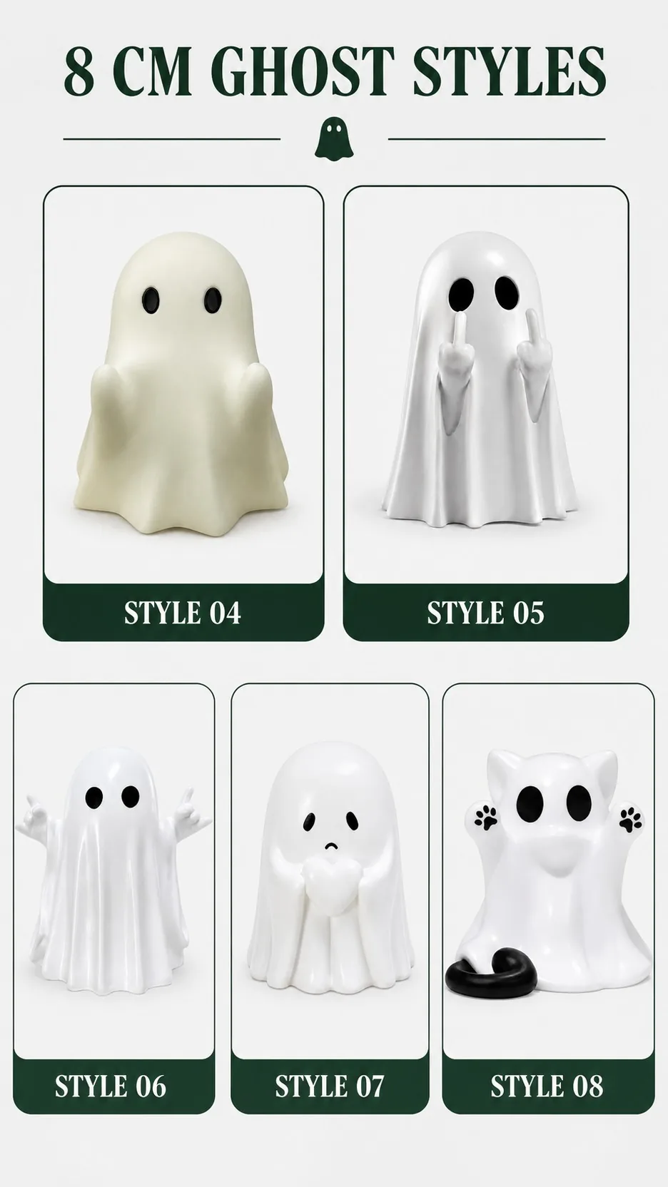 Funny Ghost Figurine Collection product detail 4