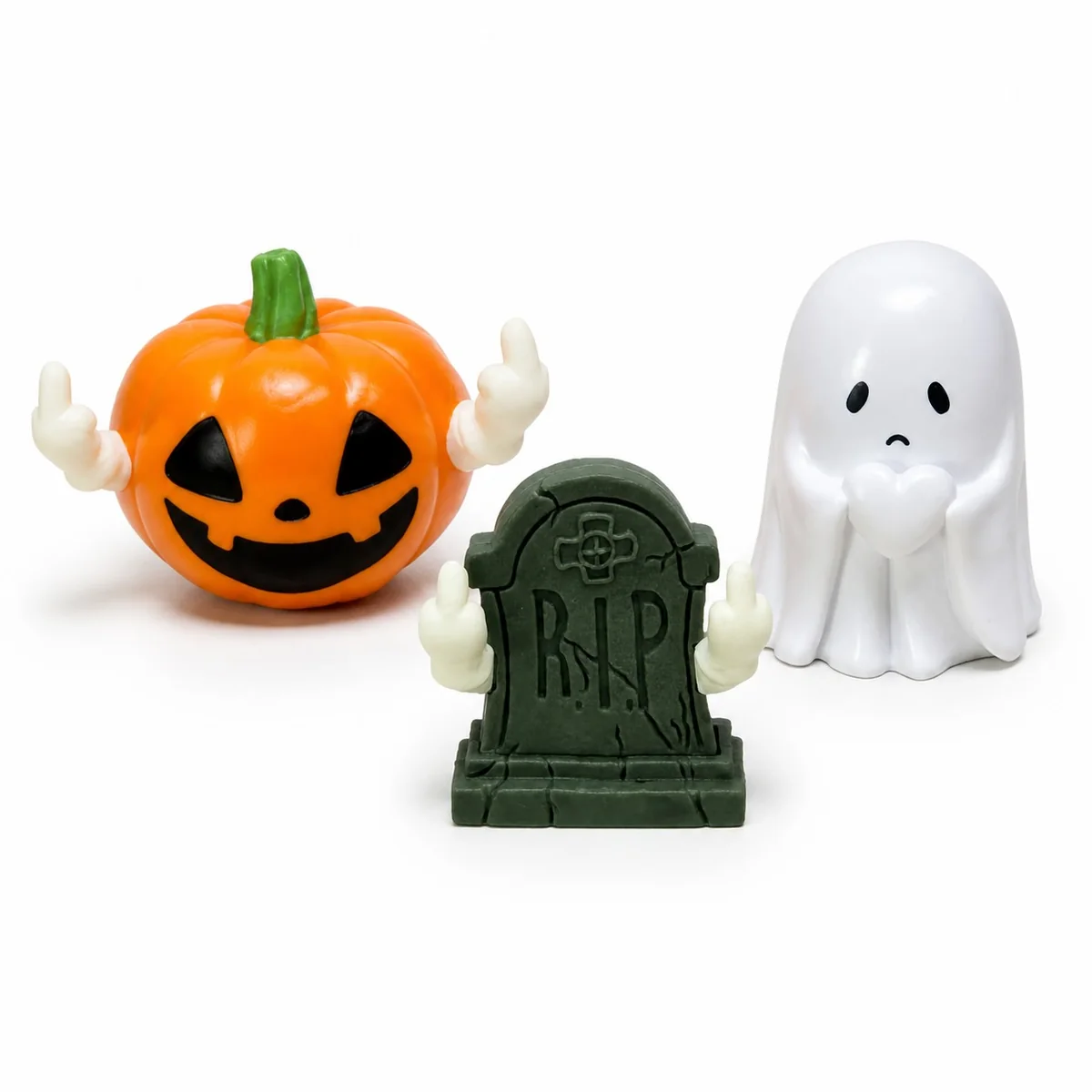 Funny Ghost Figurine Collection