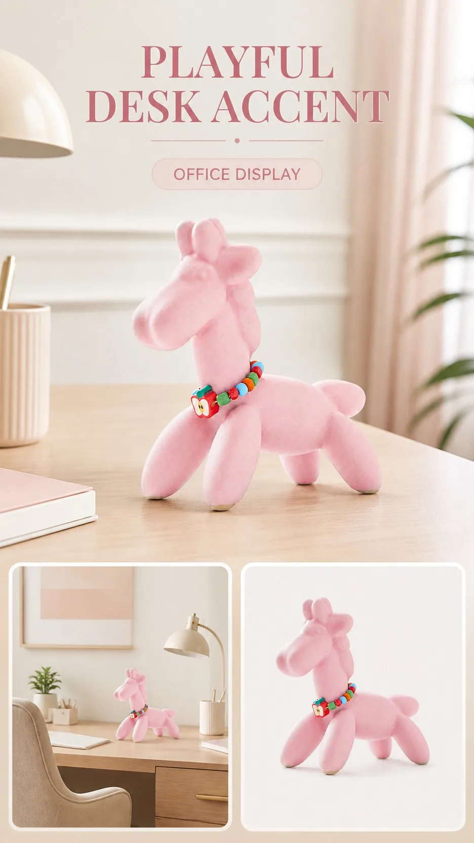 Balloon Horse Ceramic Figurines product detail 6