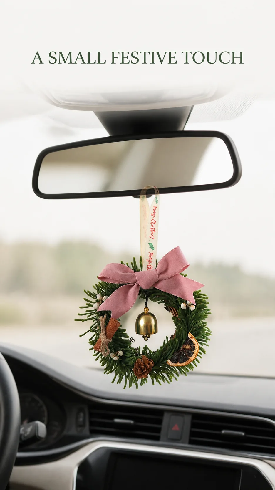 Mini Bell Wreath Door Decorations product detail 7
